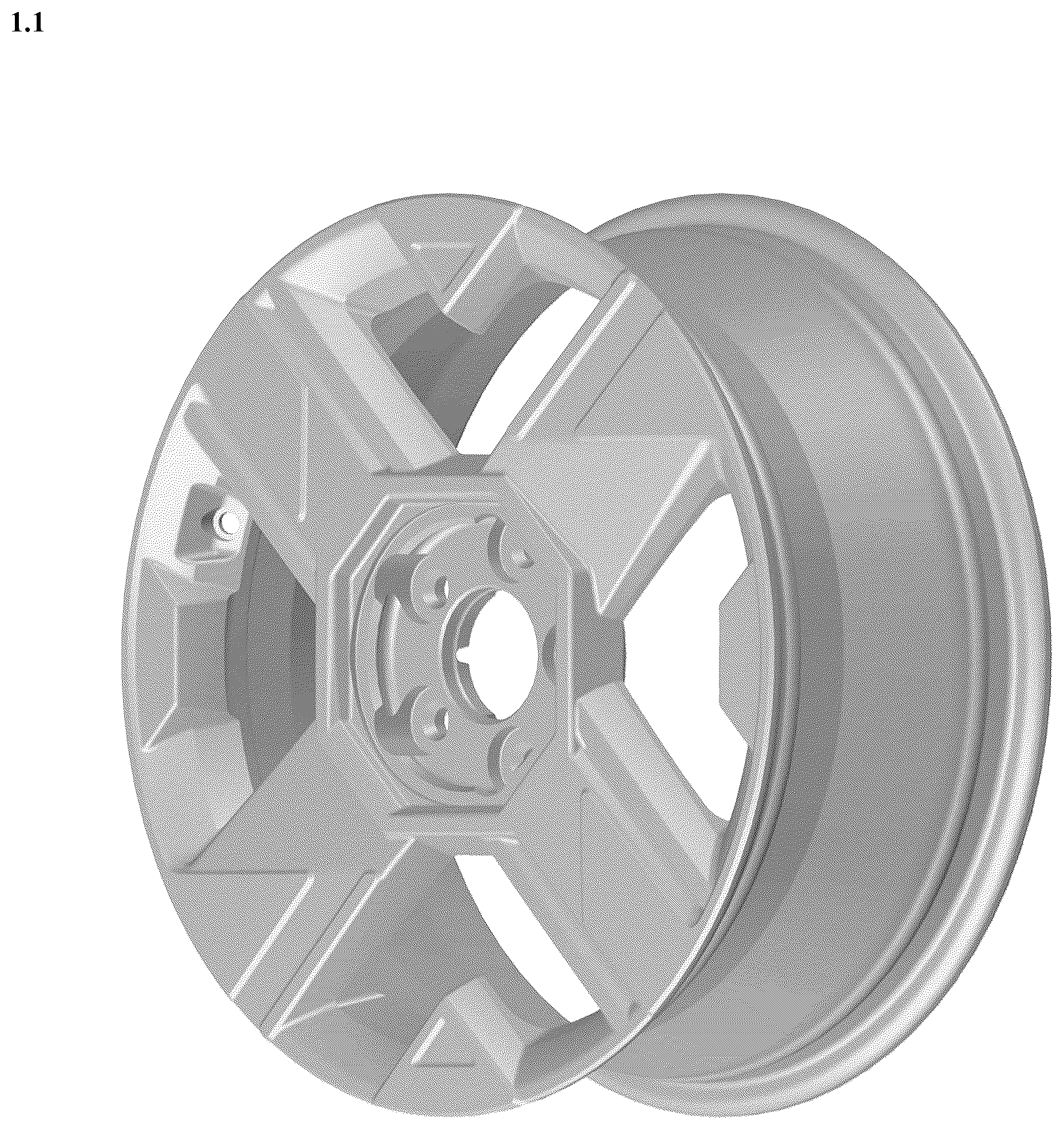 Patent USD1078578 Figure 1 – Wheel for automobile