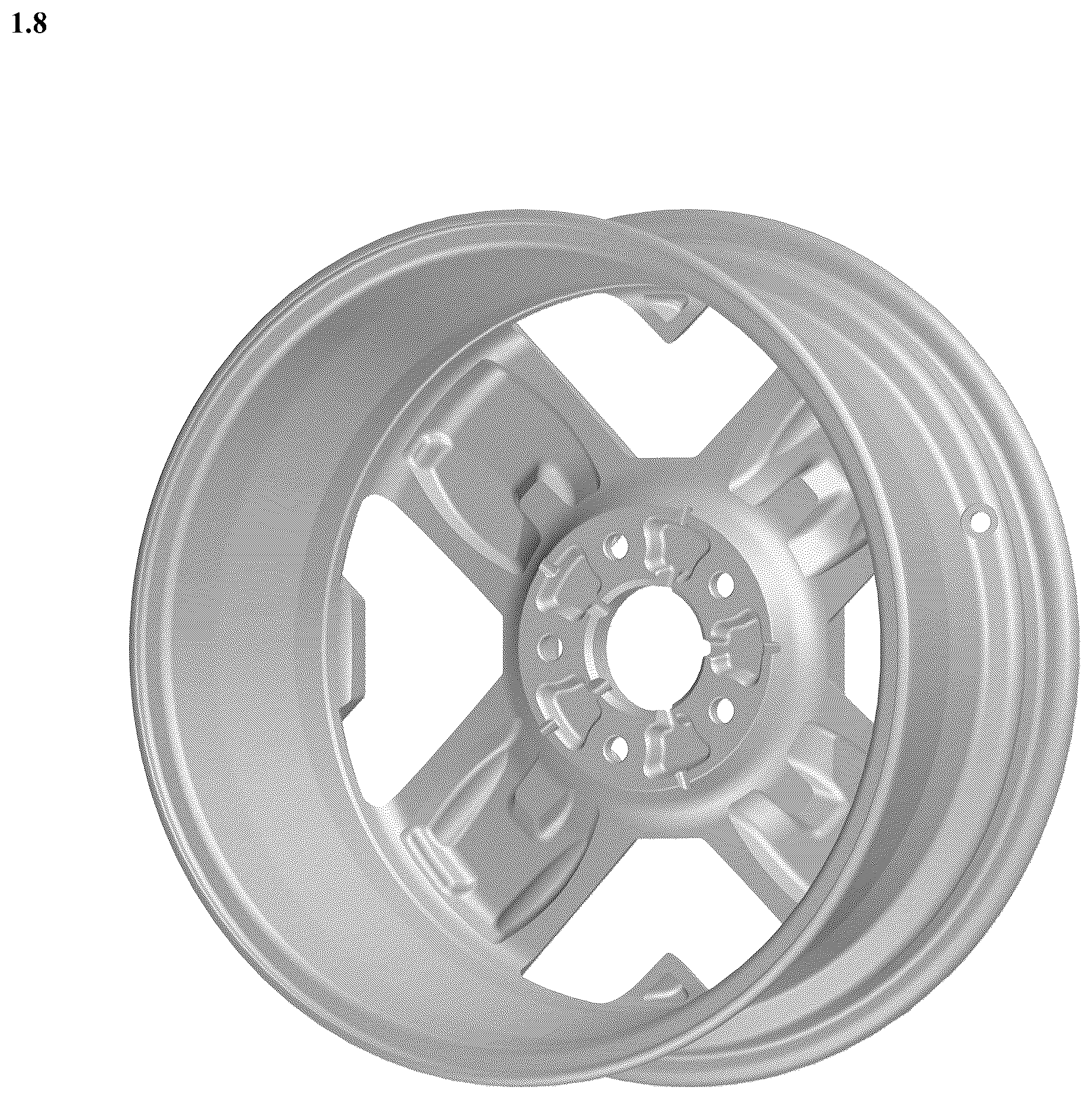 Patent USD1078578 Figure 8 – Wheel for automobile