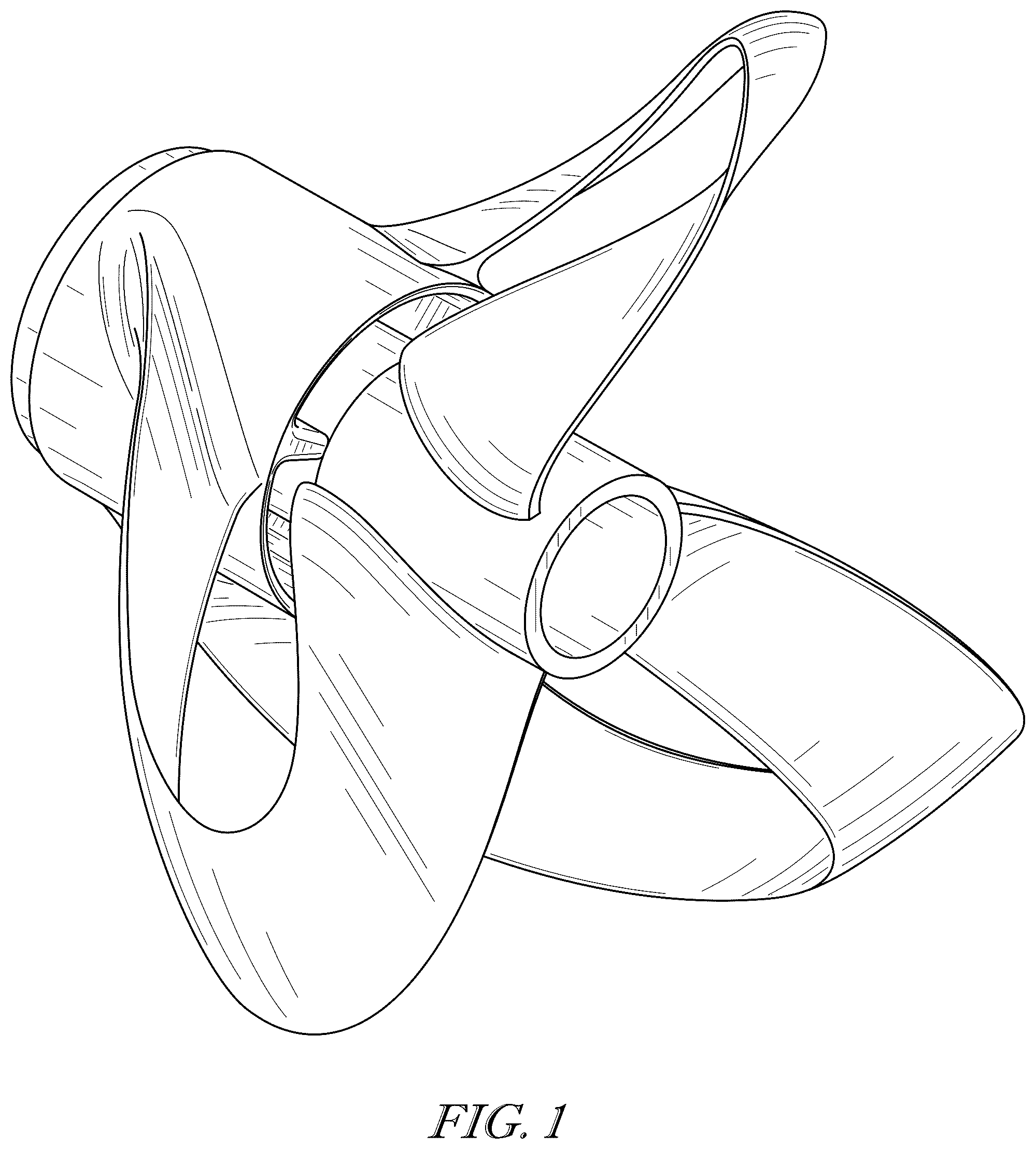 Patent USD1078583 Figure 1 – Propeller with stepped hub