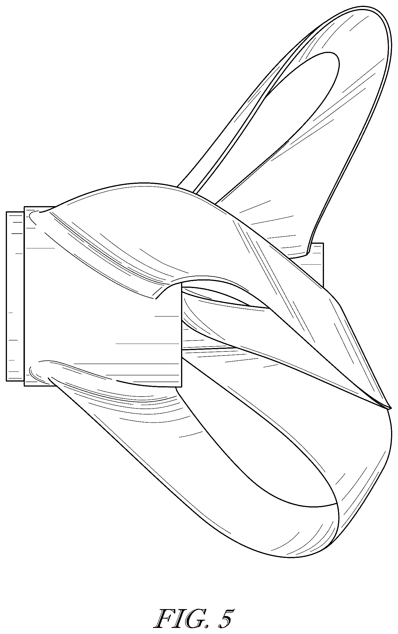 Patent USD1078583 Figure 5 – Propeller with stepped hub