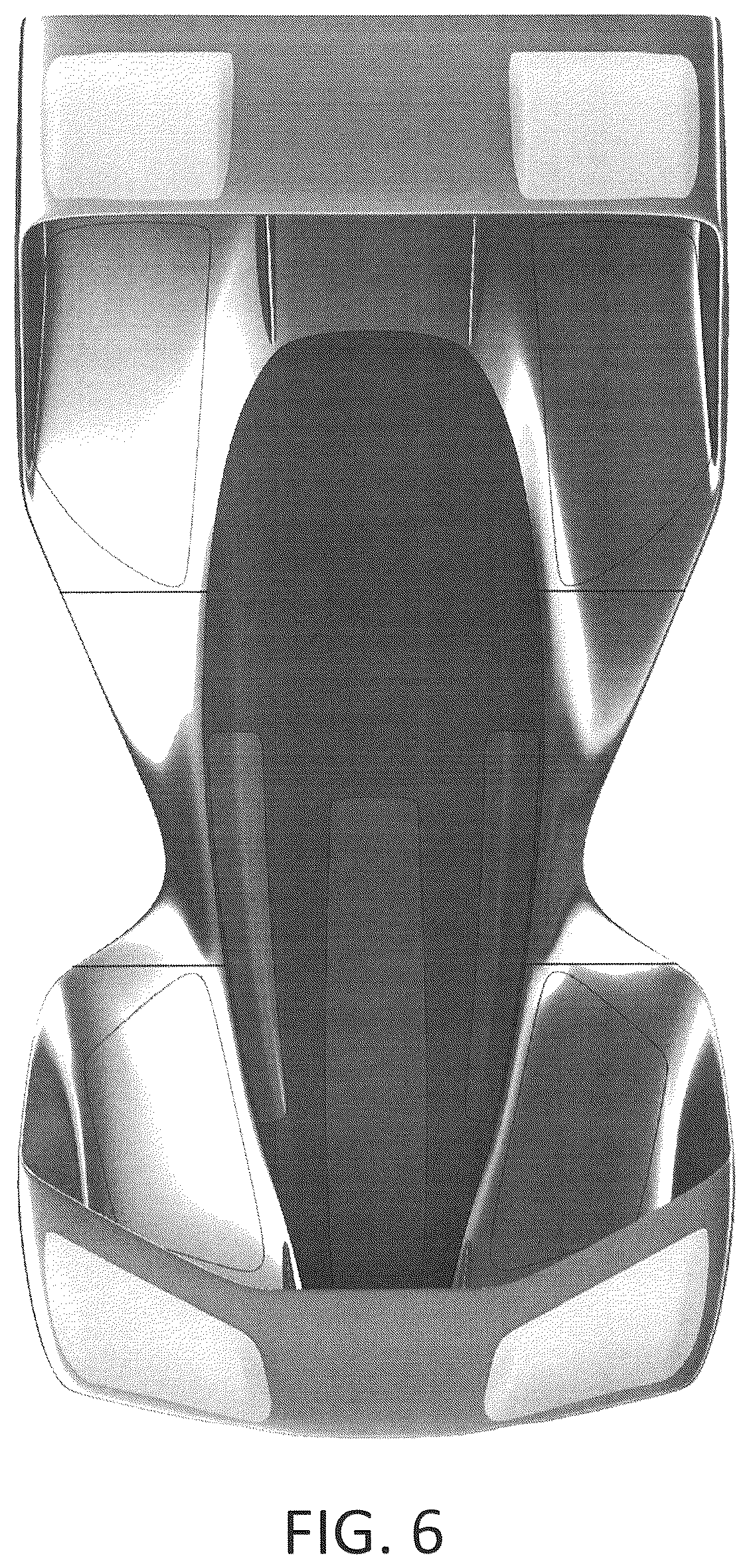 Patent USD1078586 Figure 6 – Clustered electric-jet-powered vertical takeoff and landing aircraft