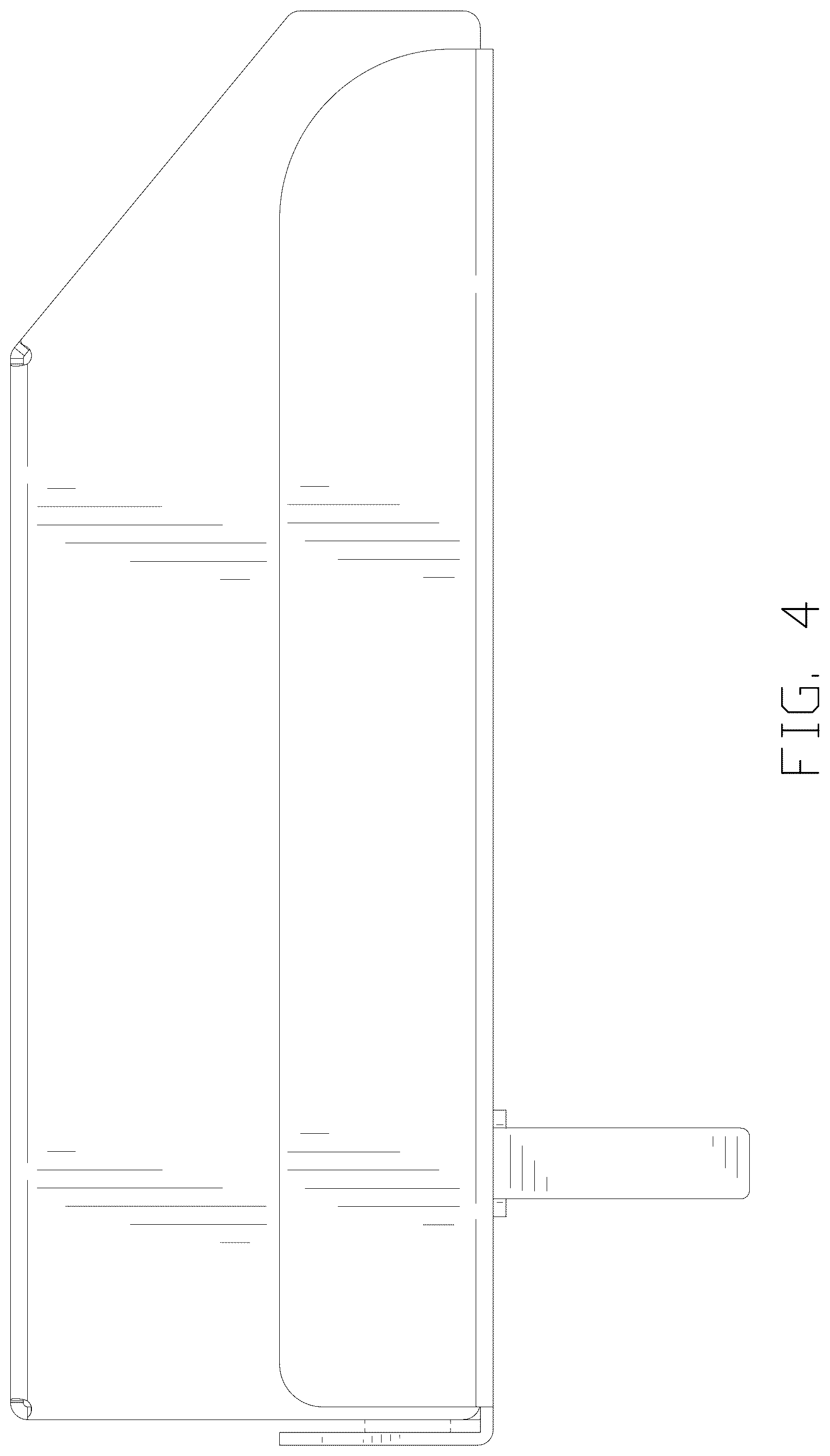 Patent USD1078591 Figure 4 – Storage box for vehicle