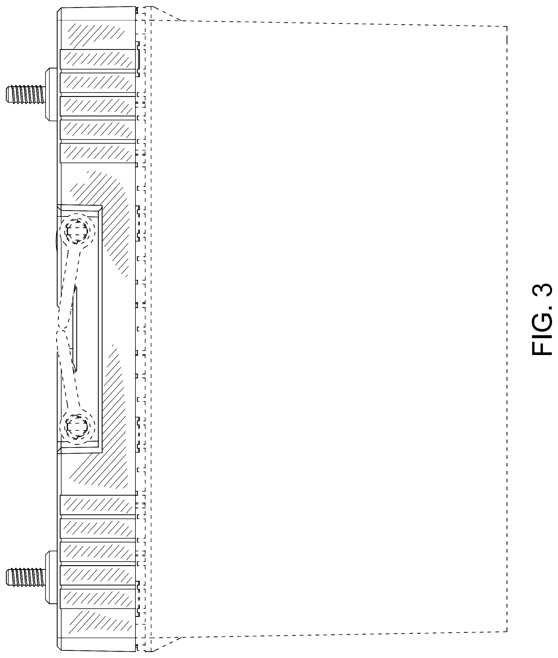 Patent USD1078602 Figure 3 – Cover for a battery