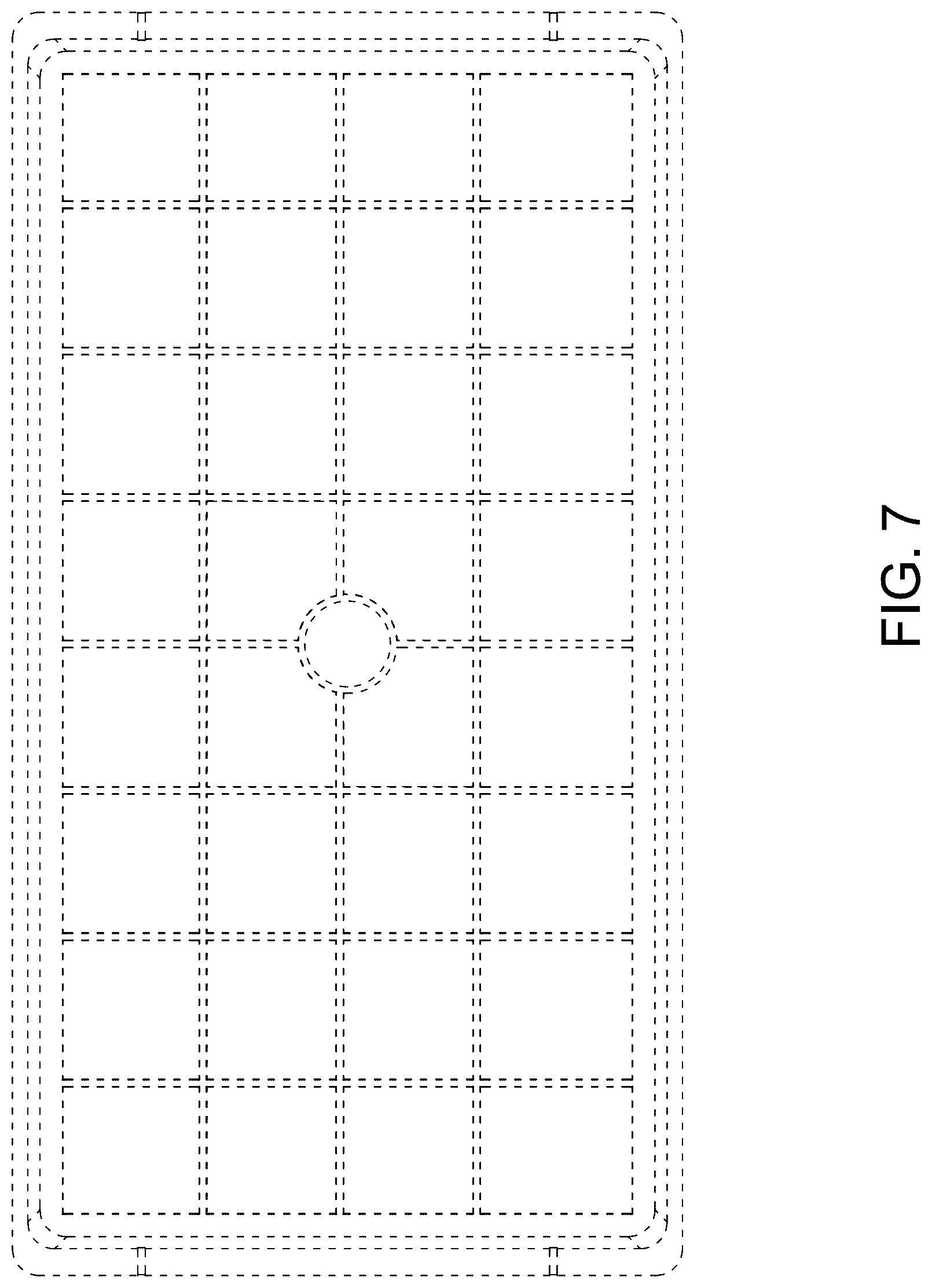 Patent USD1078602 Figure 7 – Cover for a battery