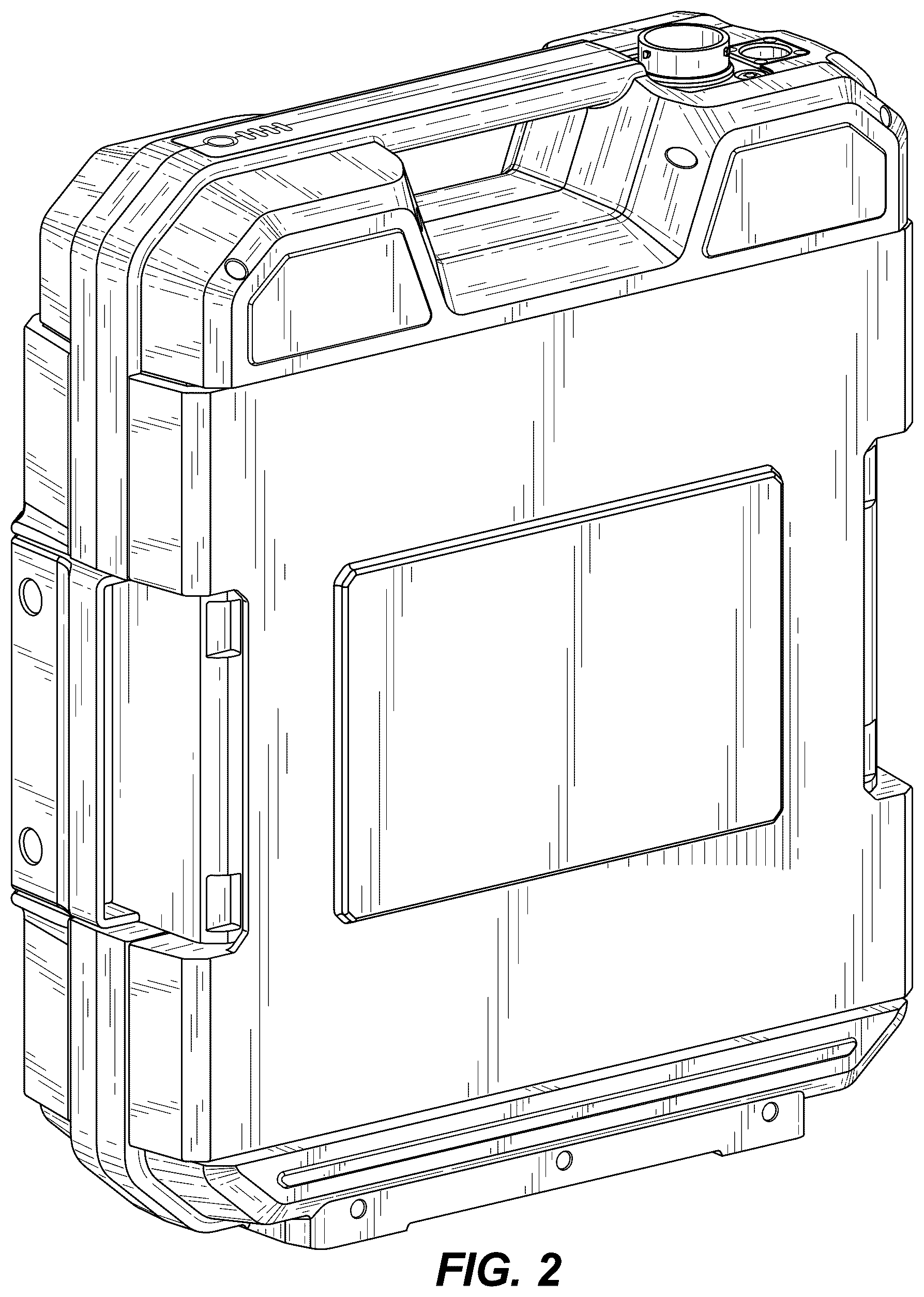 Patent USD1078603 Figure 2 – Battery