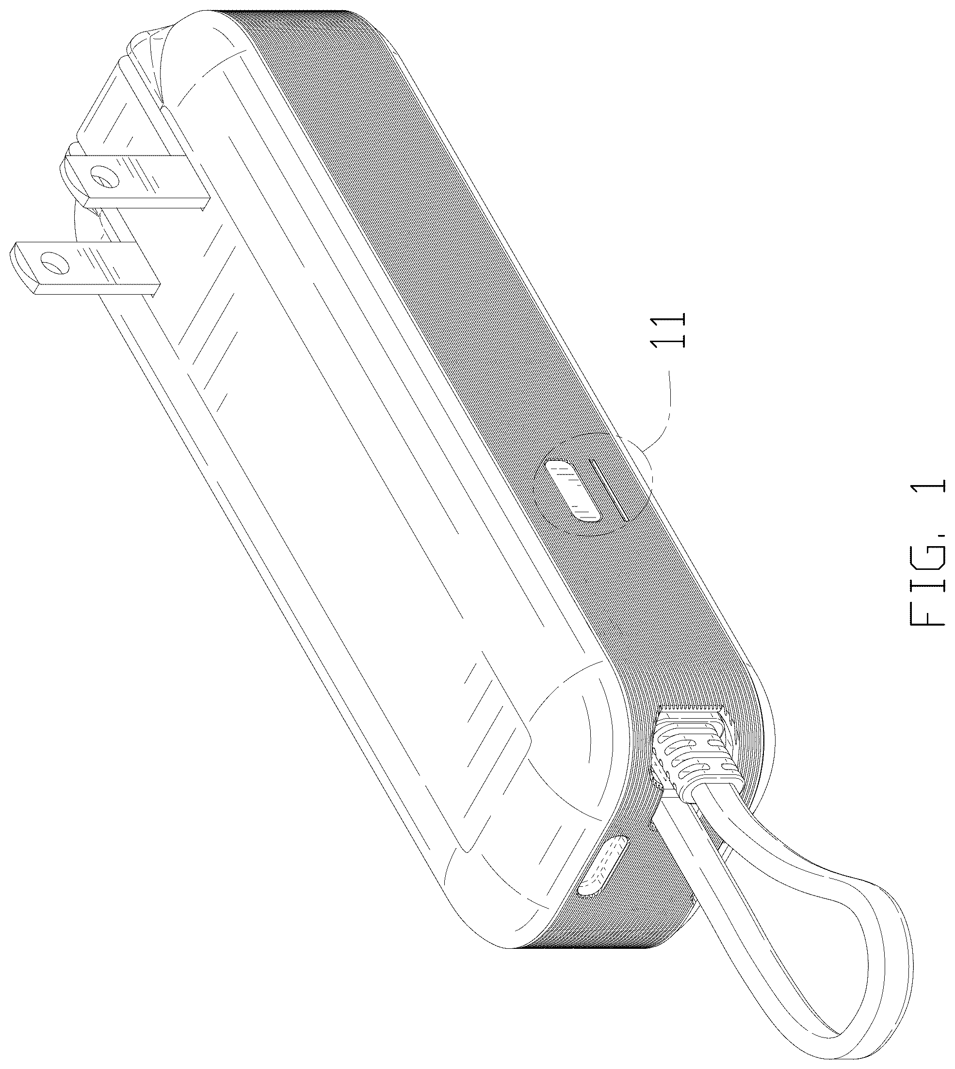 Patent USD1078605 Figure 1 – Power bank