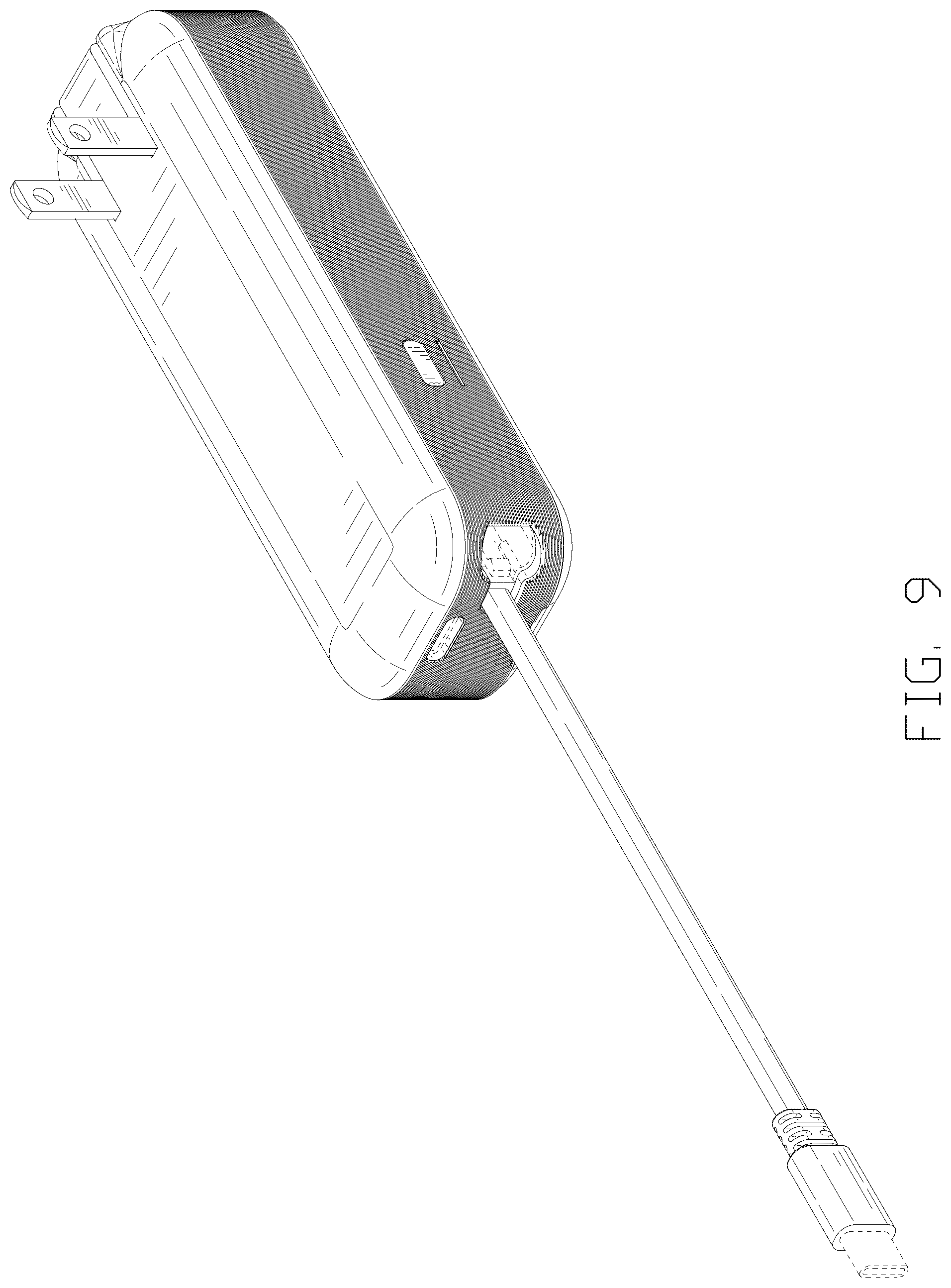 Patent USD1078605 Figure 9 – Power bank