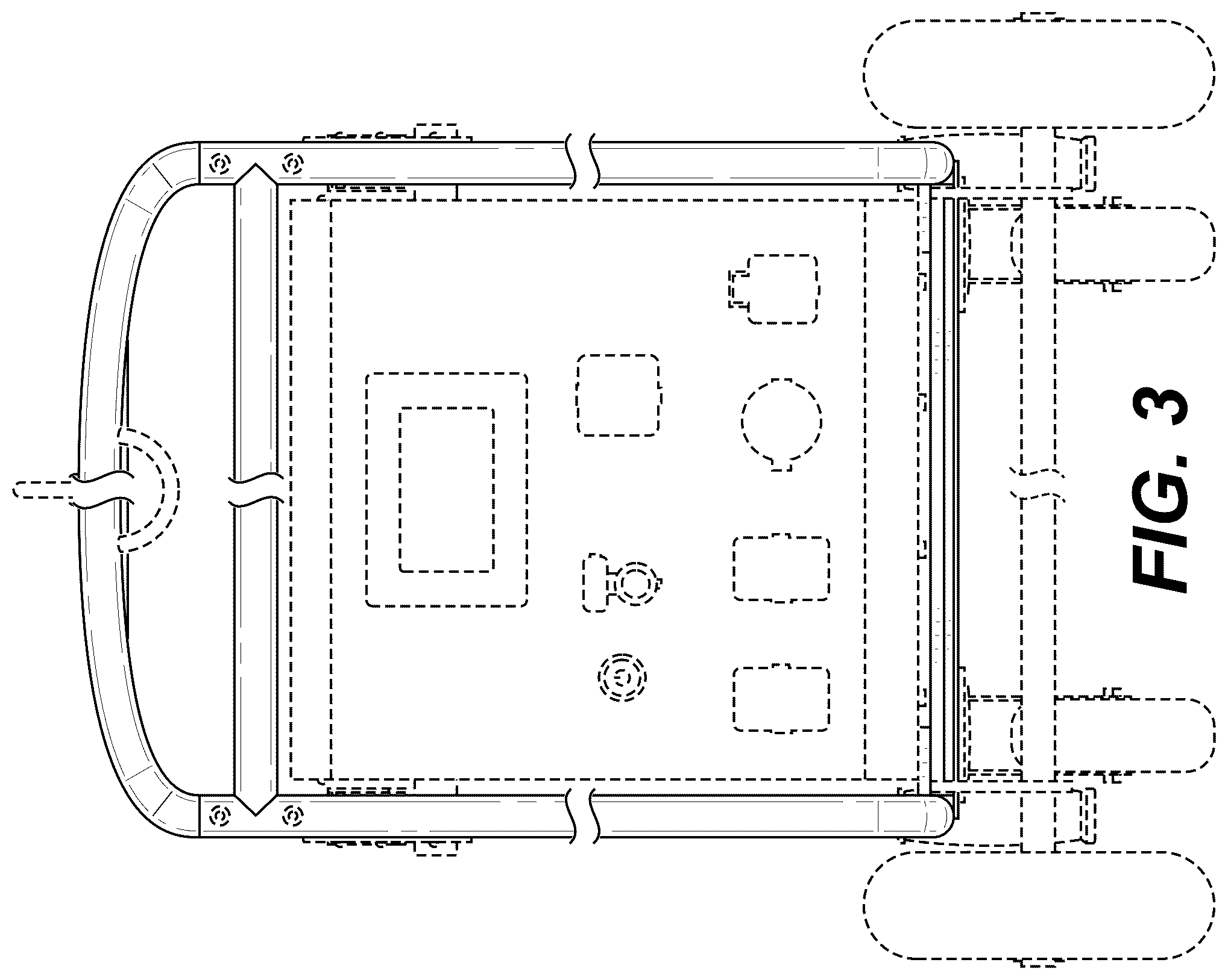 Patent USD1078606 Figure 3 – Modular power system