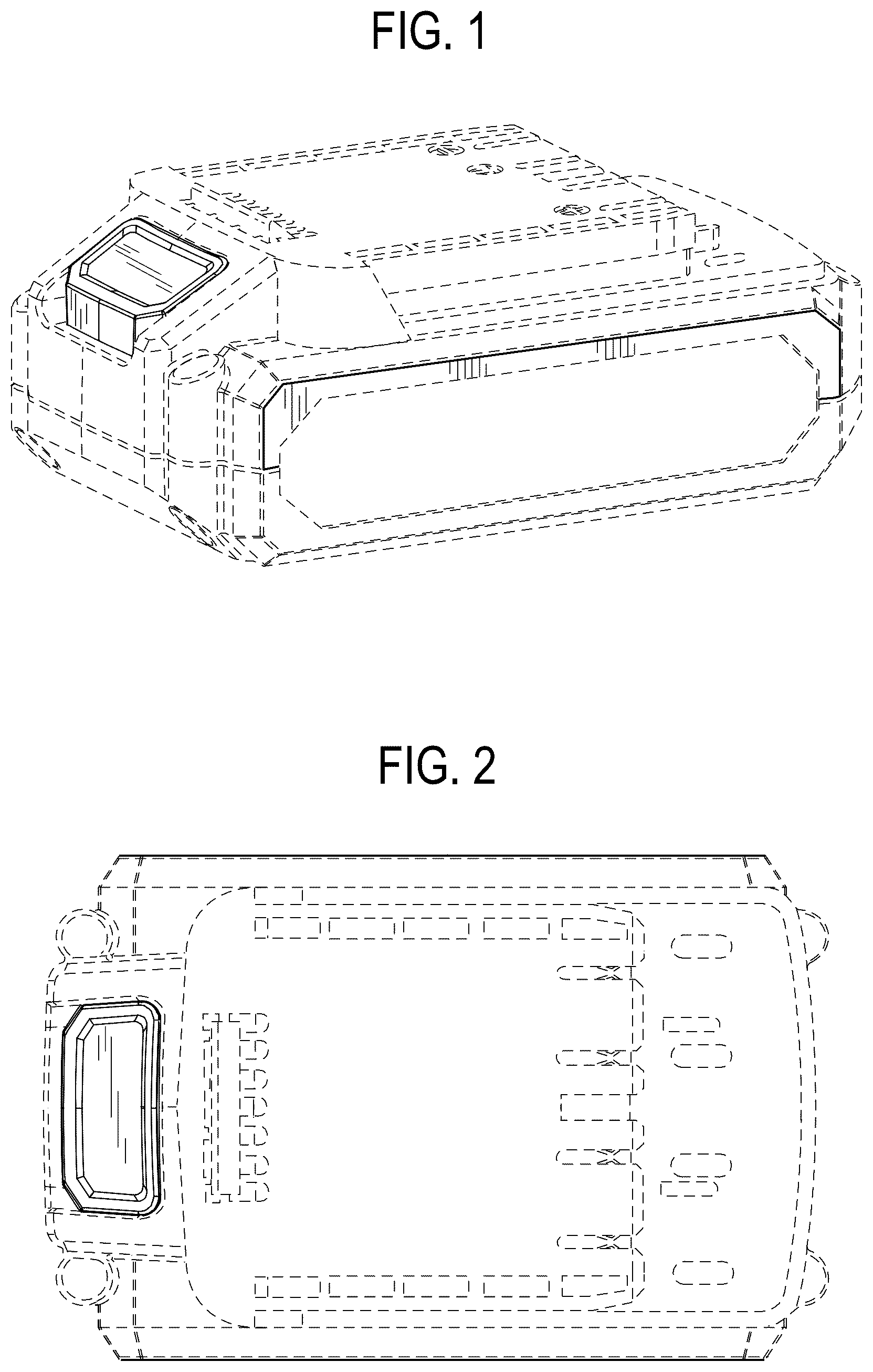 Patent USD1078609 Figure 1 – Battery pack