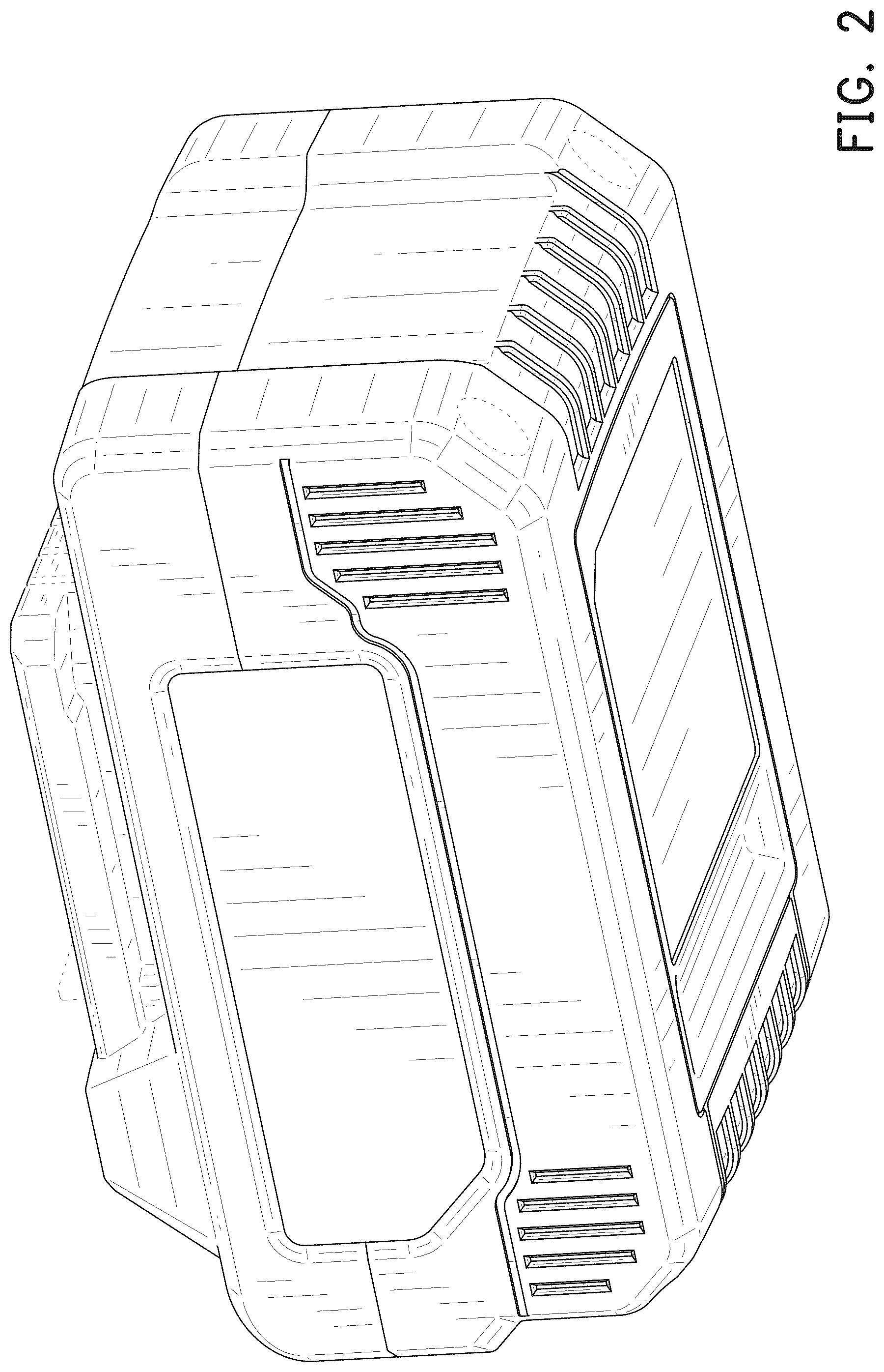 Patent USD1078611 Figure 2 – Battery