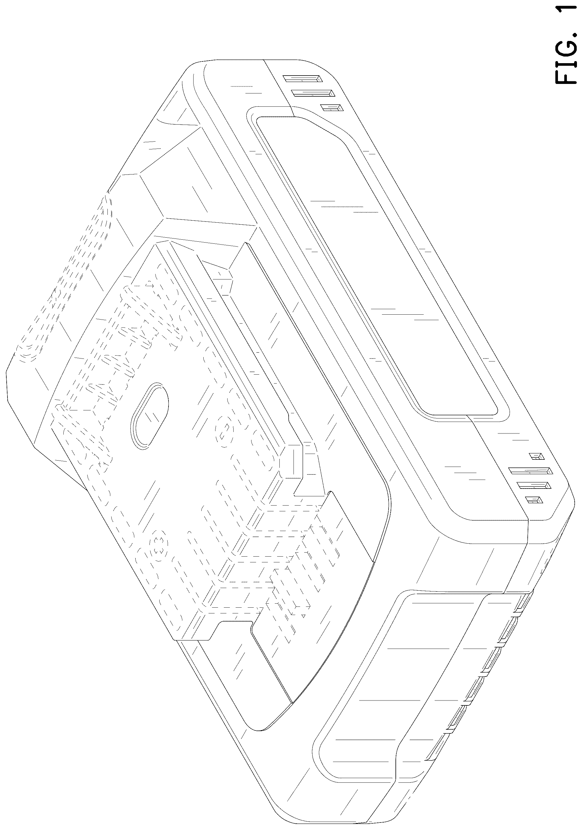 Patent USD1078612 Figure 1 – Battery