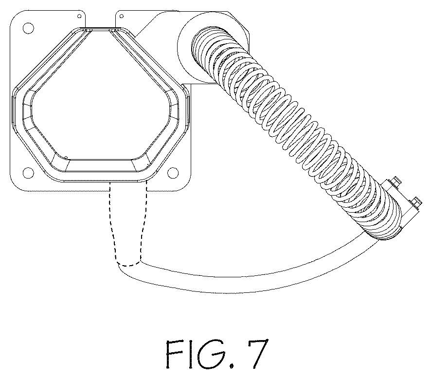 Patent USD1078617 Figure 7 – Charging apparatus for vehicles