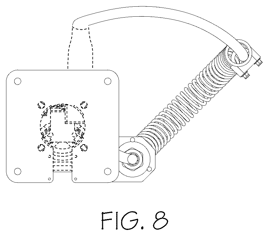 Patent USD1078617 Figure 8 – Charging apparatus for vehicles