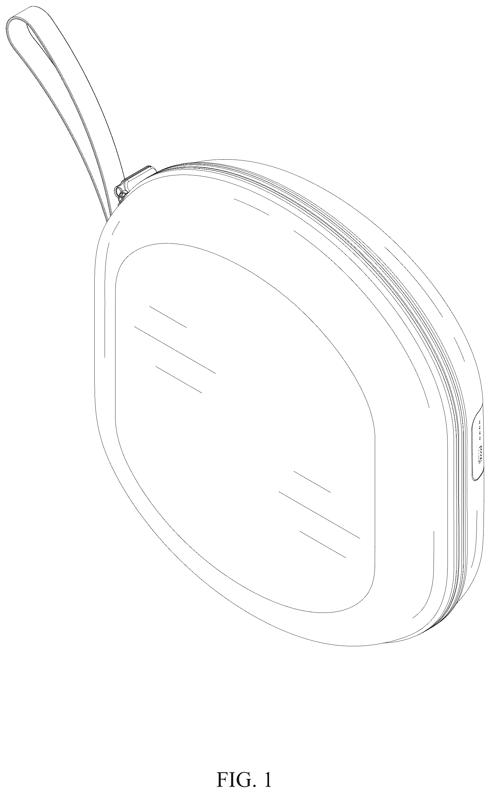 Patent USD1078629 Figure 1 – Headphone charging case