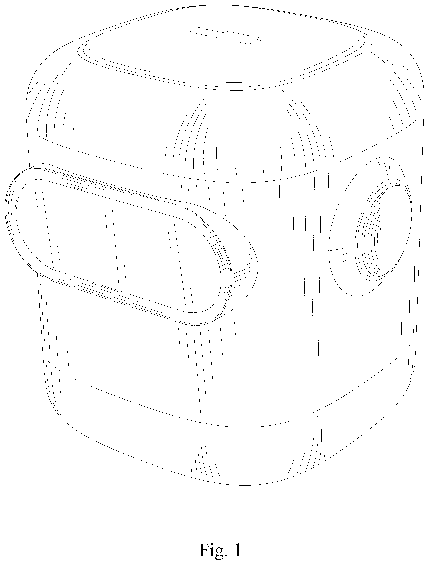 Patent USD1078631 Figure 1 – Power adapter