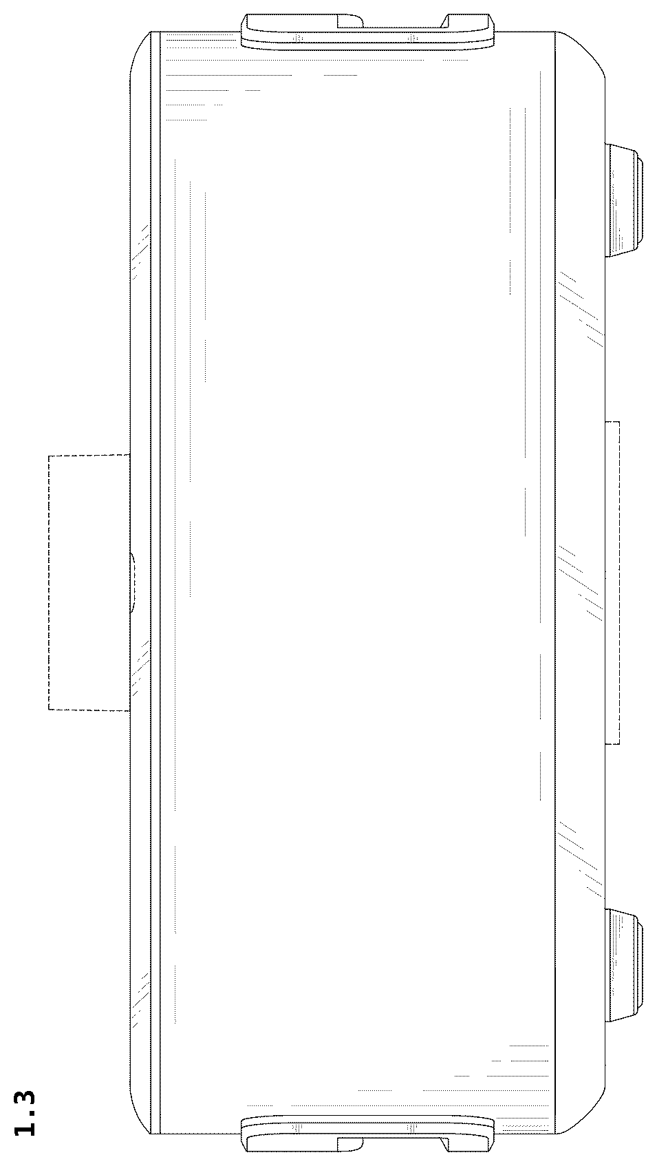 Patent USD1078635 Figure 3 – Energy storage power supply
