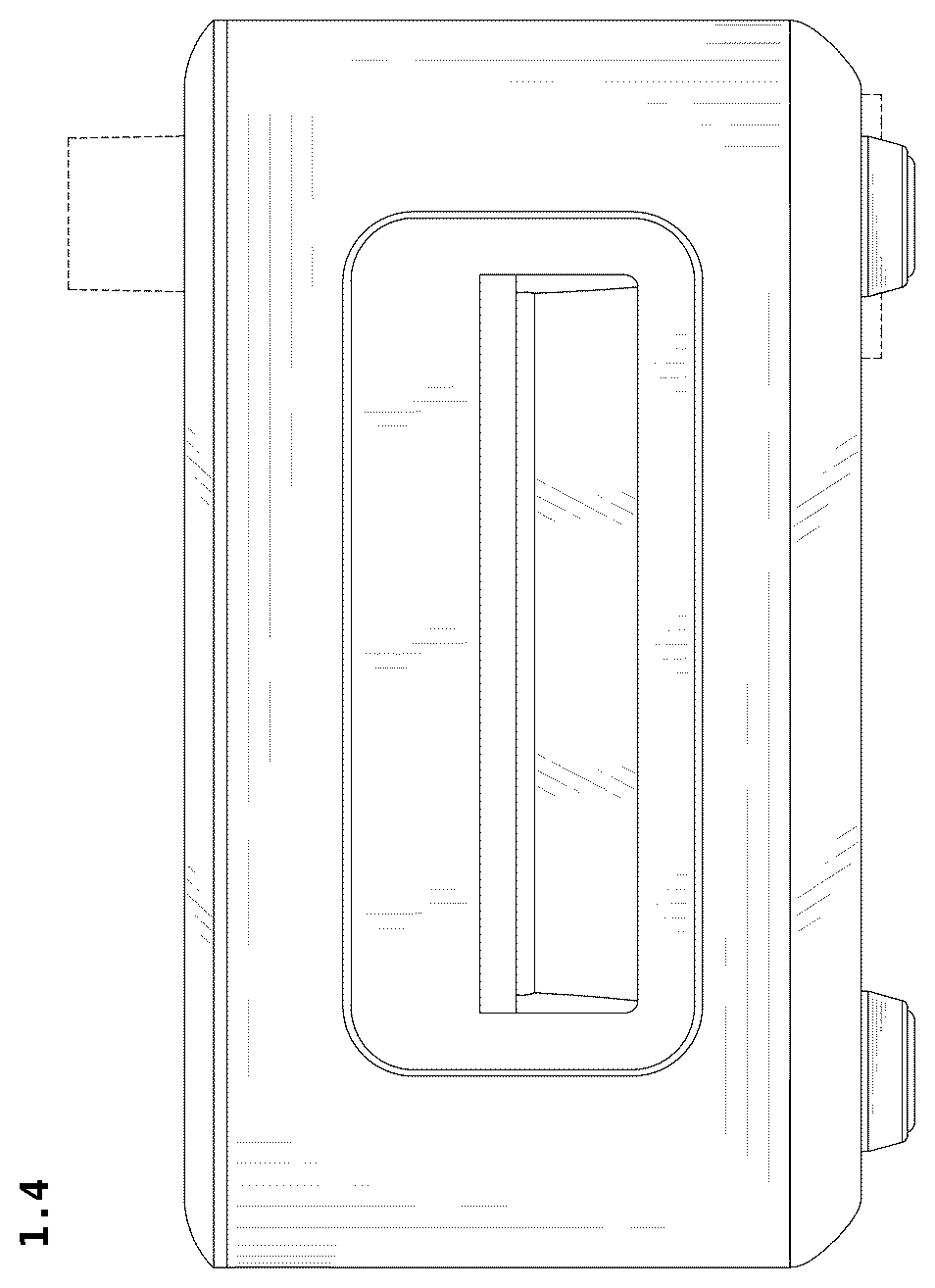 Patent USD1078635 Figure 4 – Energy storage power supply