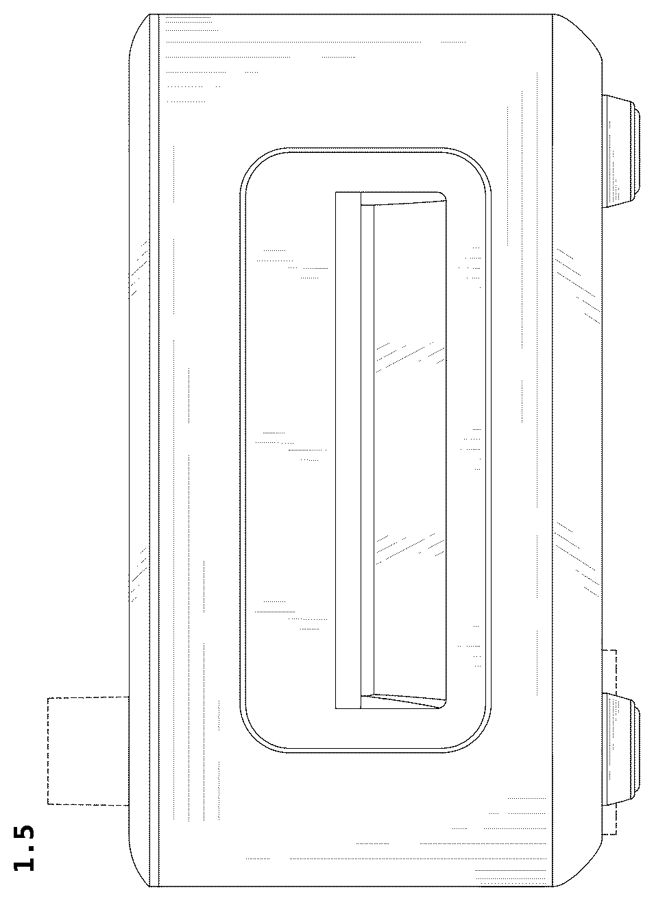 Patent USD1078635 Figure 5 – Energy storage power supply