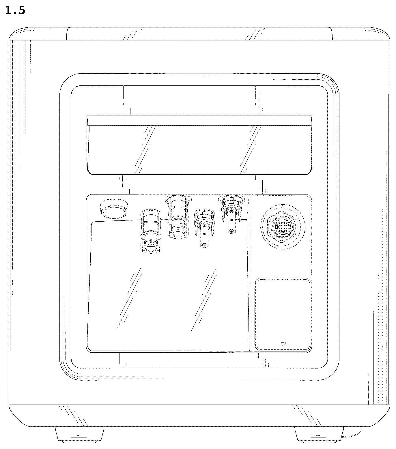 Patent USD1078636 Figure 5 – Housing for energy storage power supply
