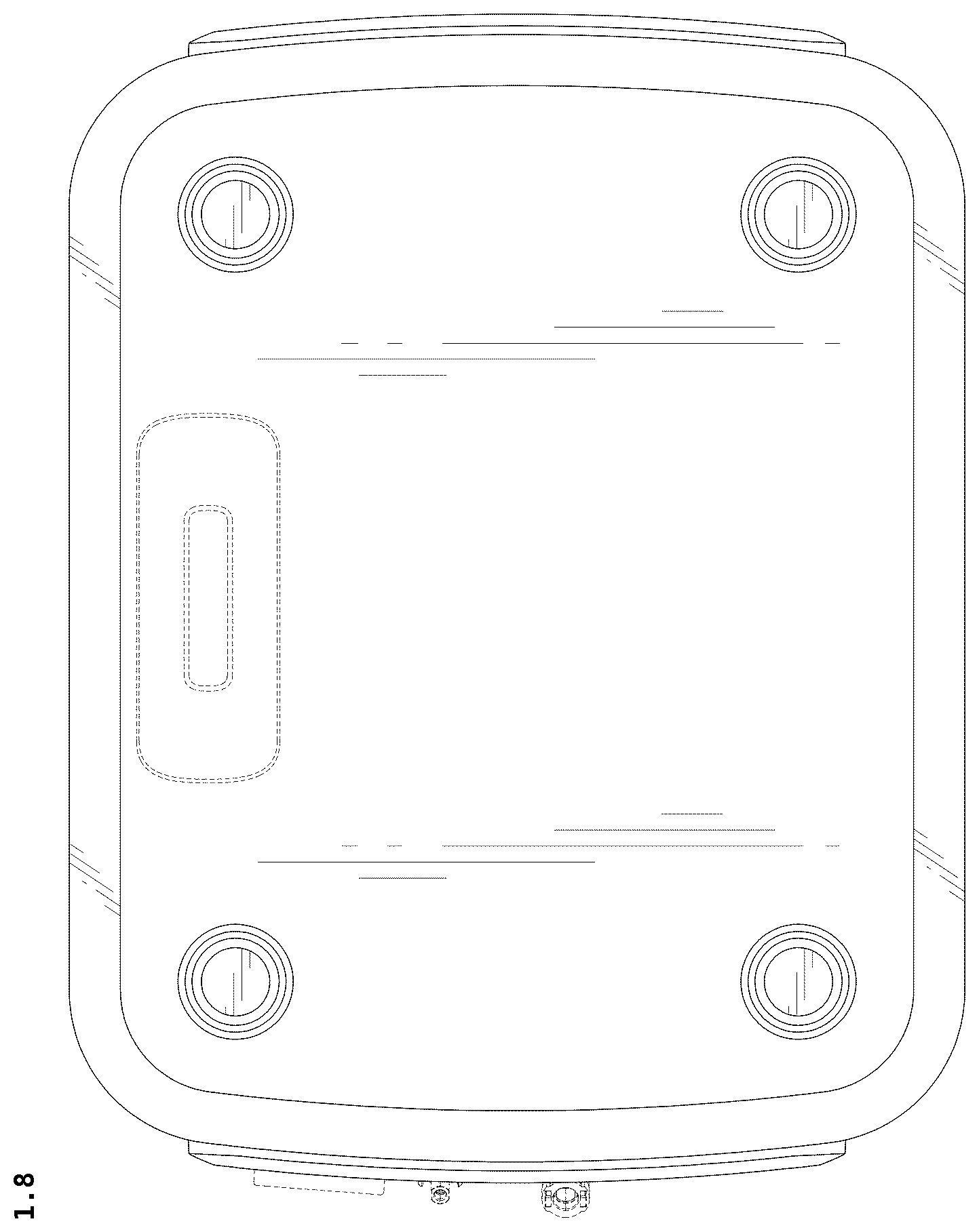 Patent USD1078636 Figure 8 – Housing for energy storage power supply