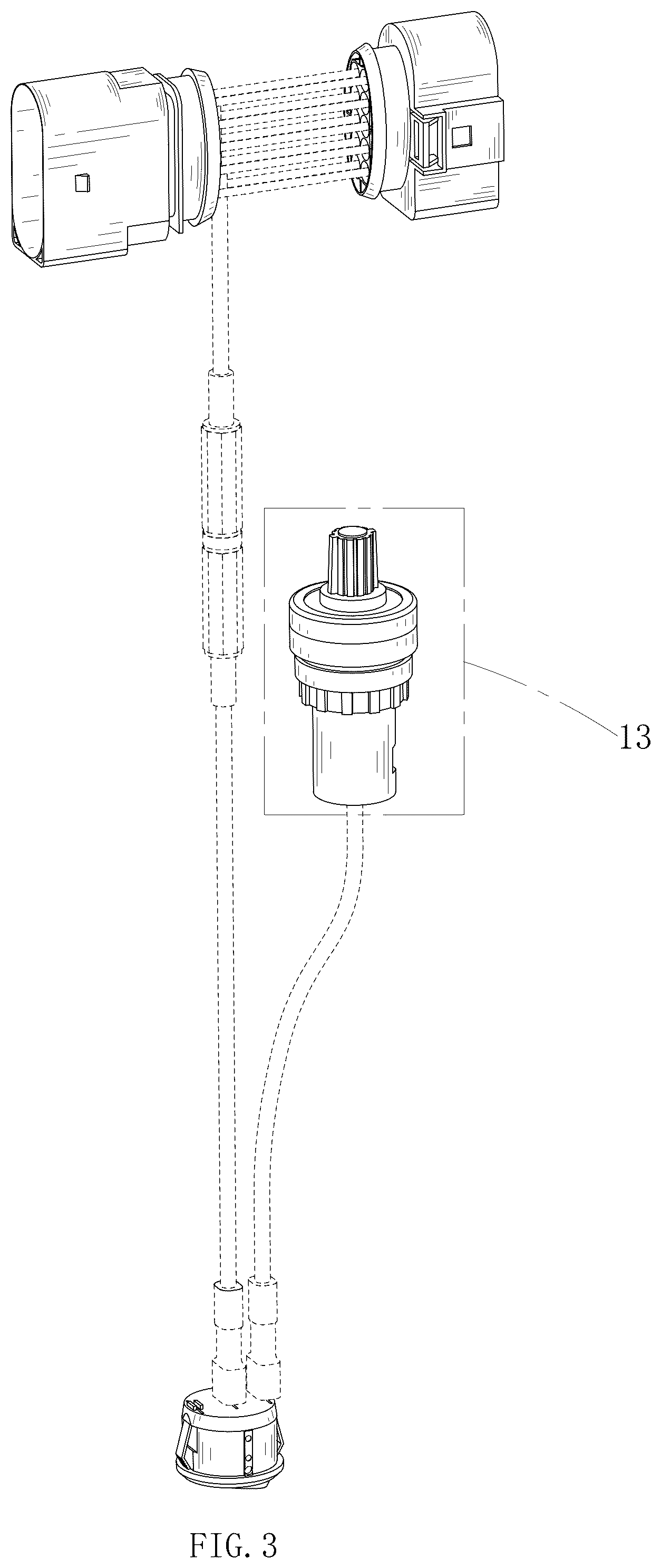 Patent USD1078638 Figure 3 – Variable frequency control device