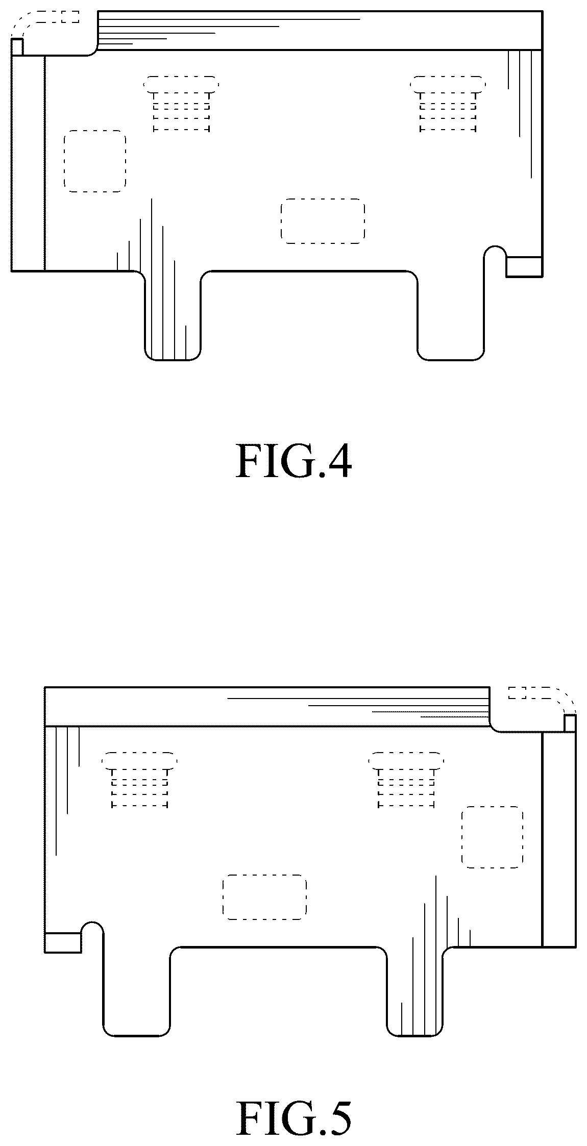 Patent USD1078639 Figure 3 – Metallic shell for an electrical connector