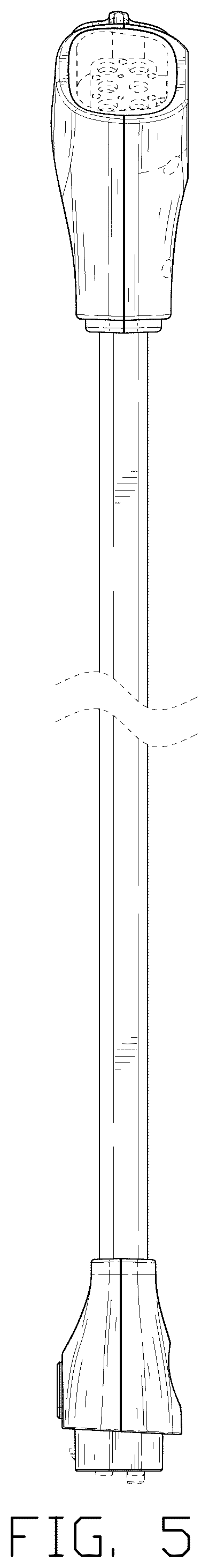Patent USD1078640 Figure 5 – Connector for massager