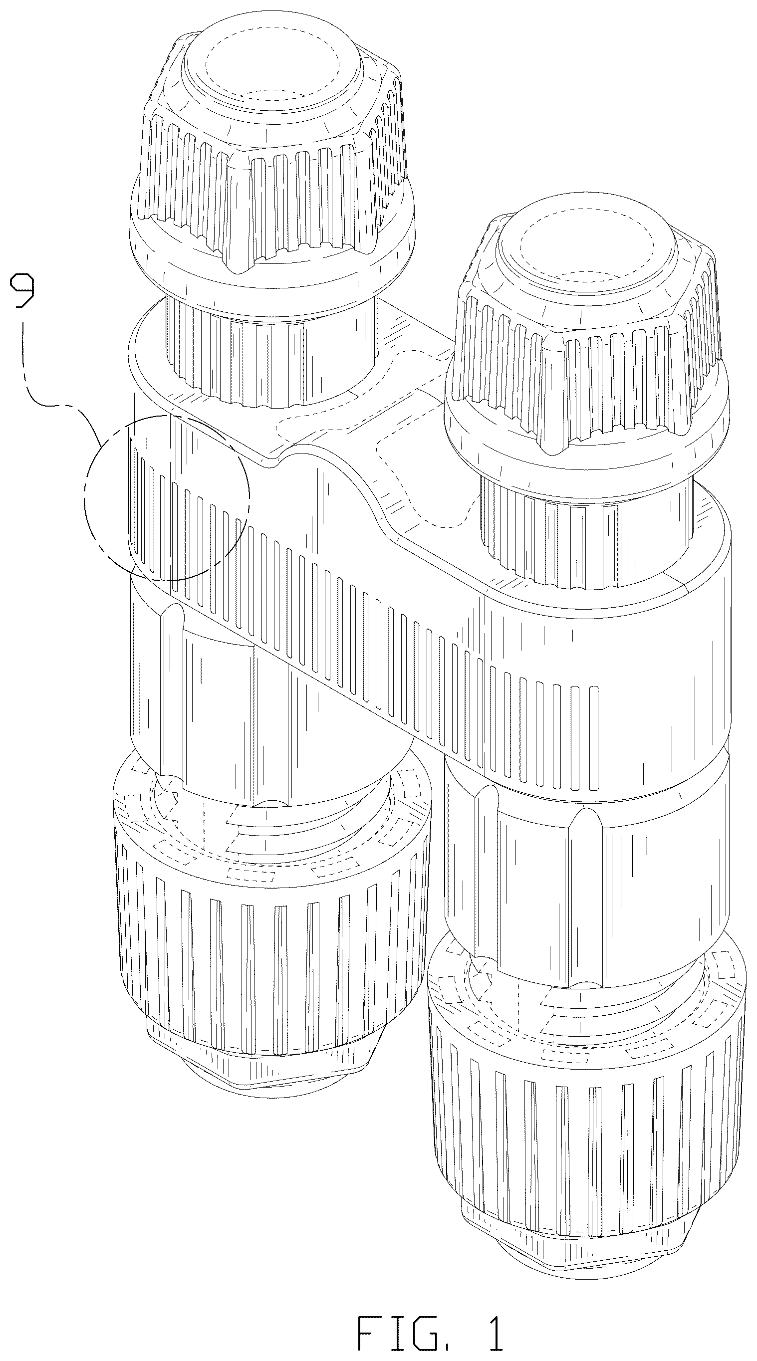 Patent USD1078646 Figure 1 – Low voltage wire connector