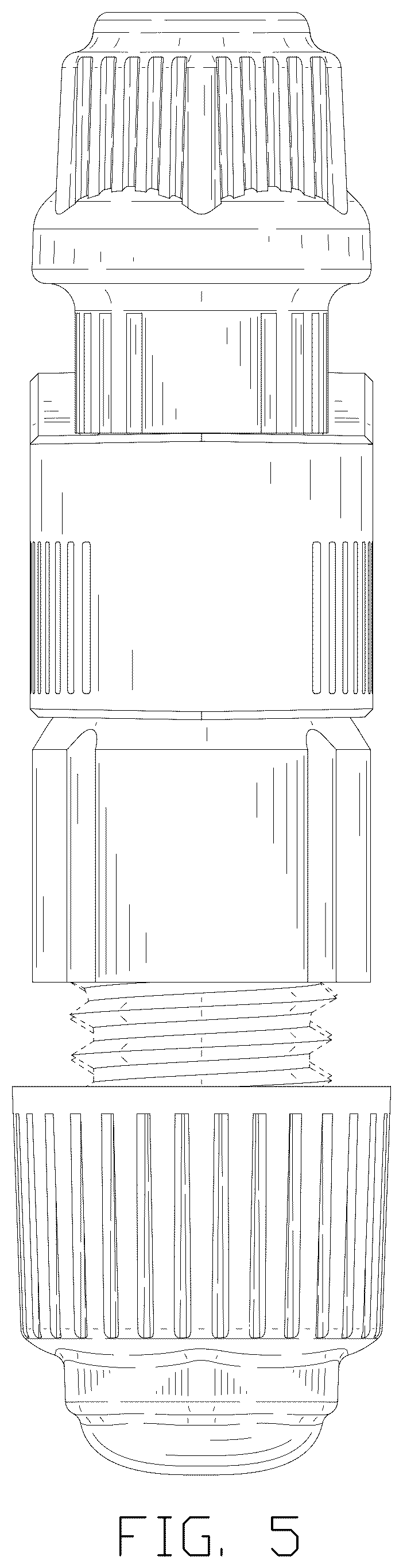 Patent USD1078646 Figure 5 – Low voltage wire connector