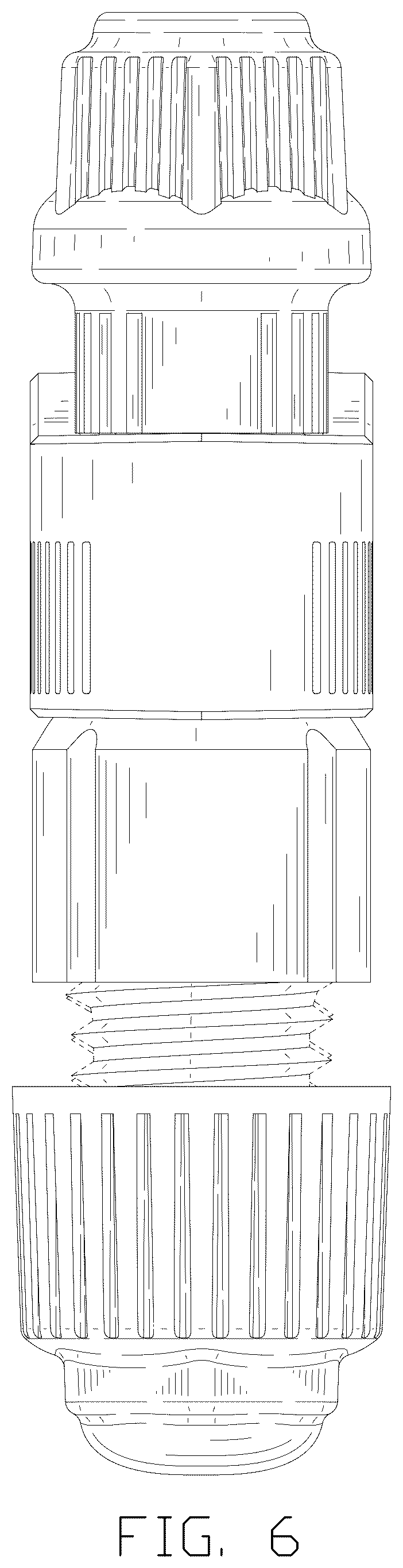 Patent USD1078646 Figure 6 – Low voltage wire connector