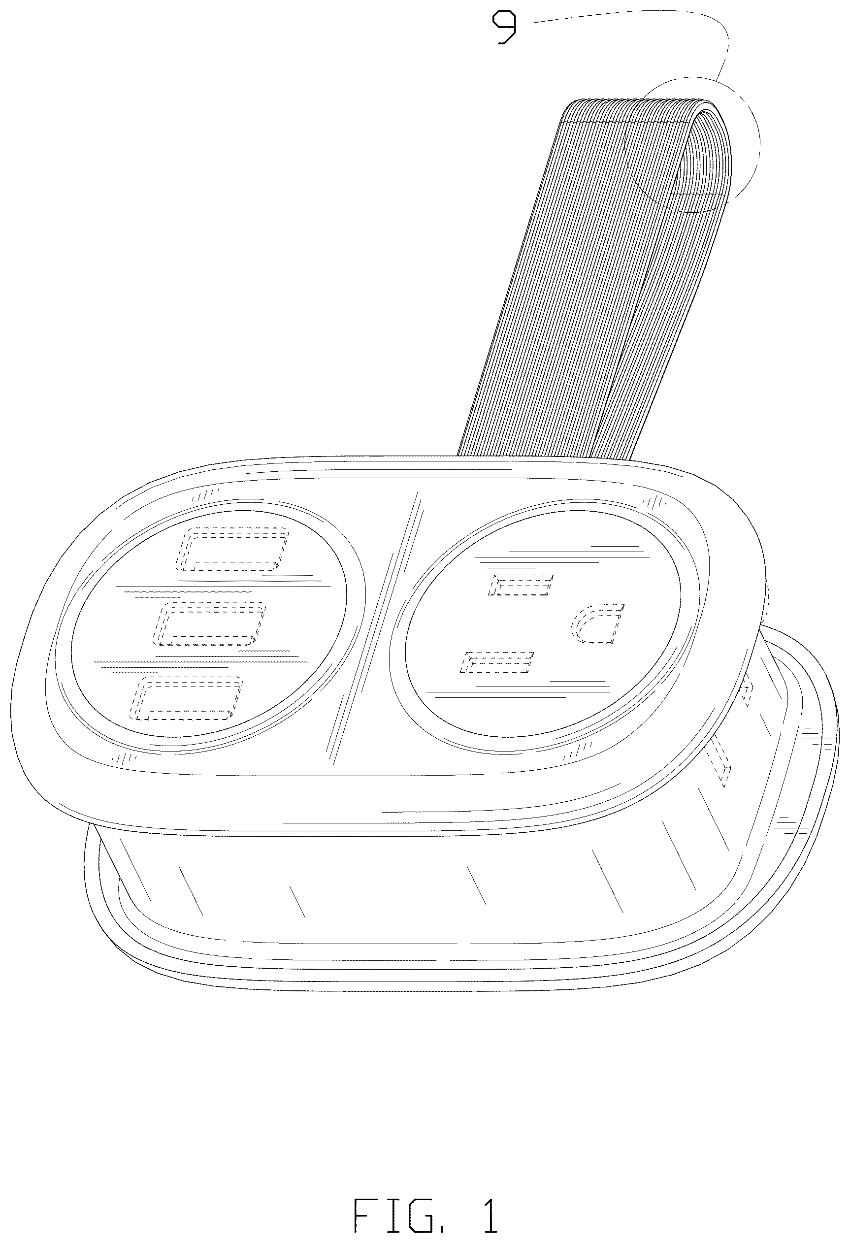 Patent USD1078647 Figure 1 – Power strip