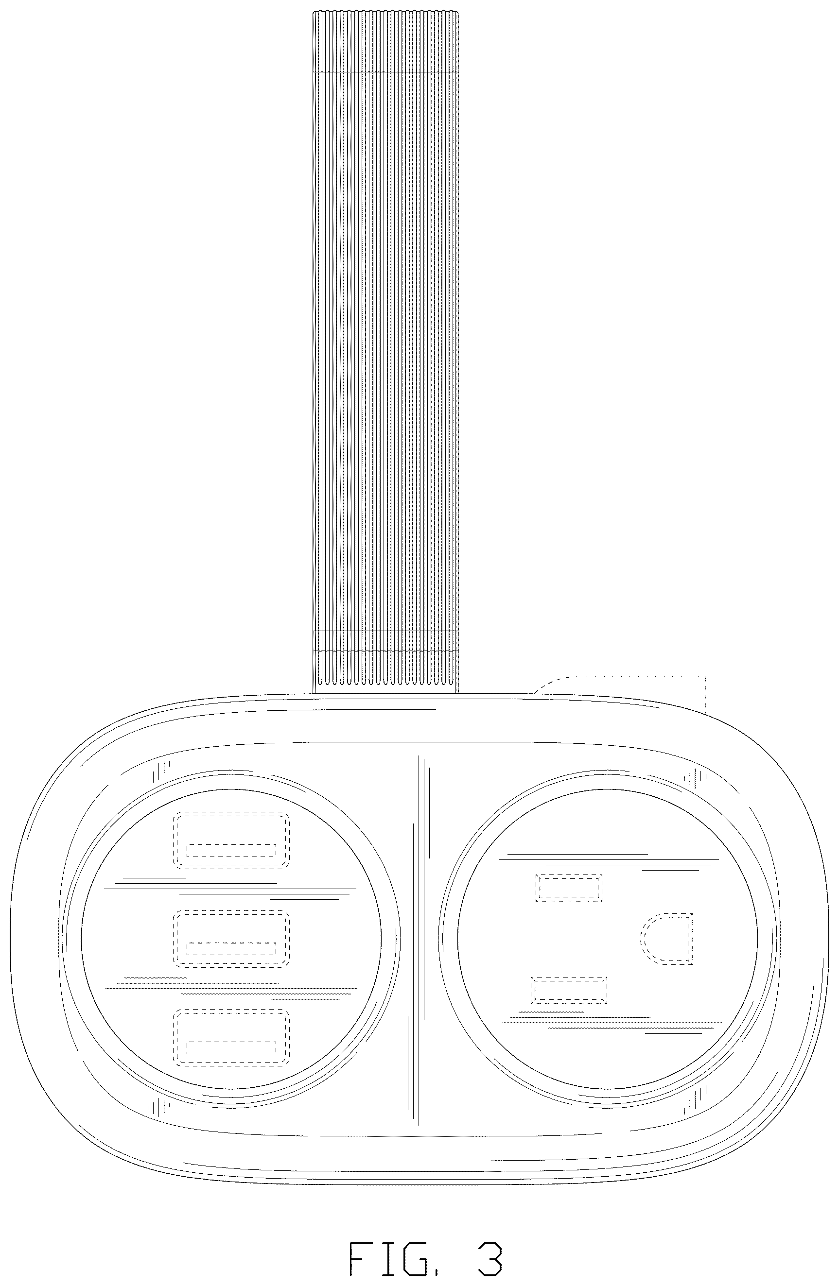 Patent USD1078647 Figure 3 – Power strip