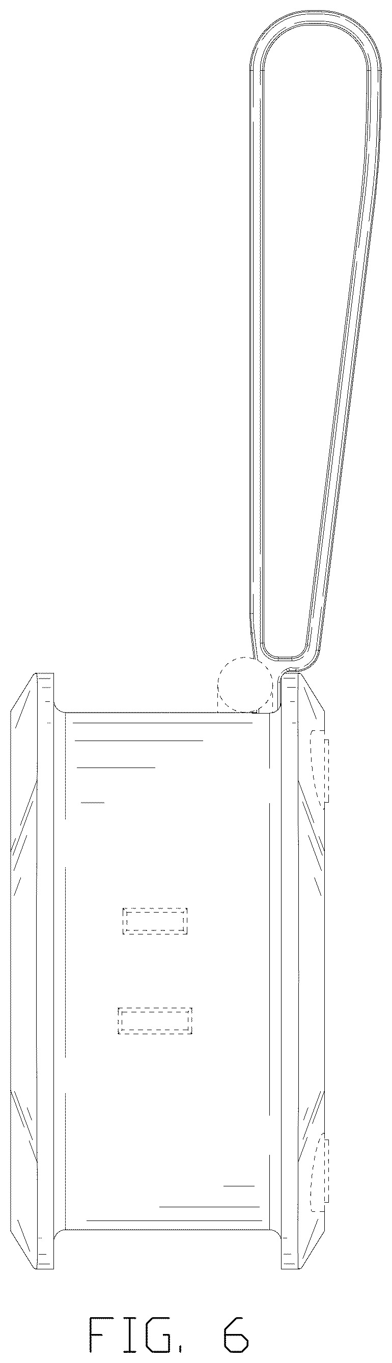 Patent USD1078648 Figure 6 – Power strip