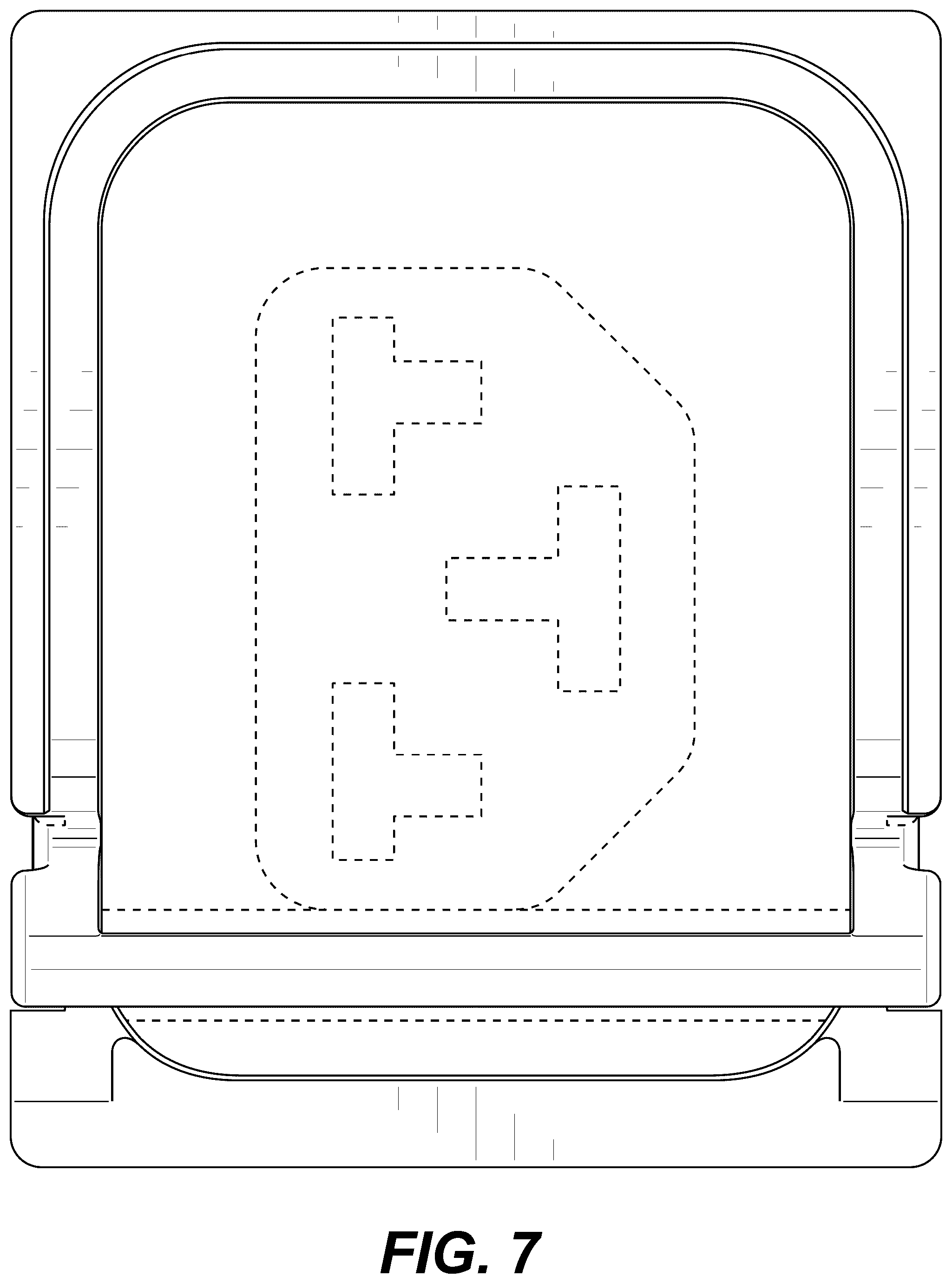 Patent USD1078649 Figure 7 – Electrical receptacle