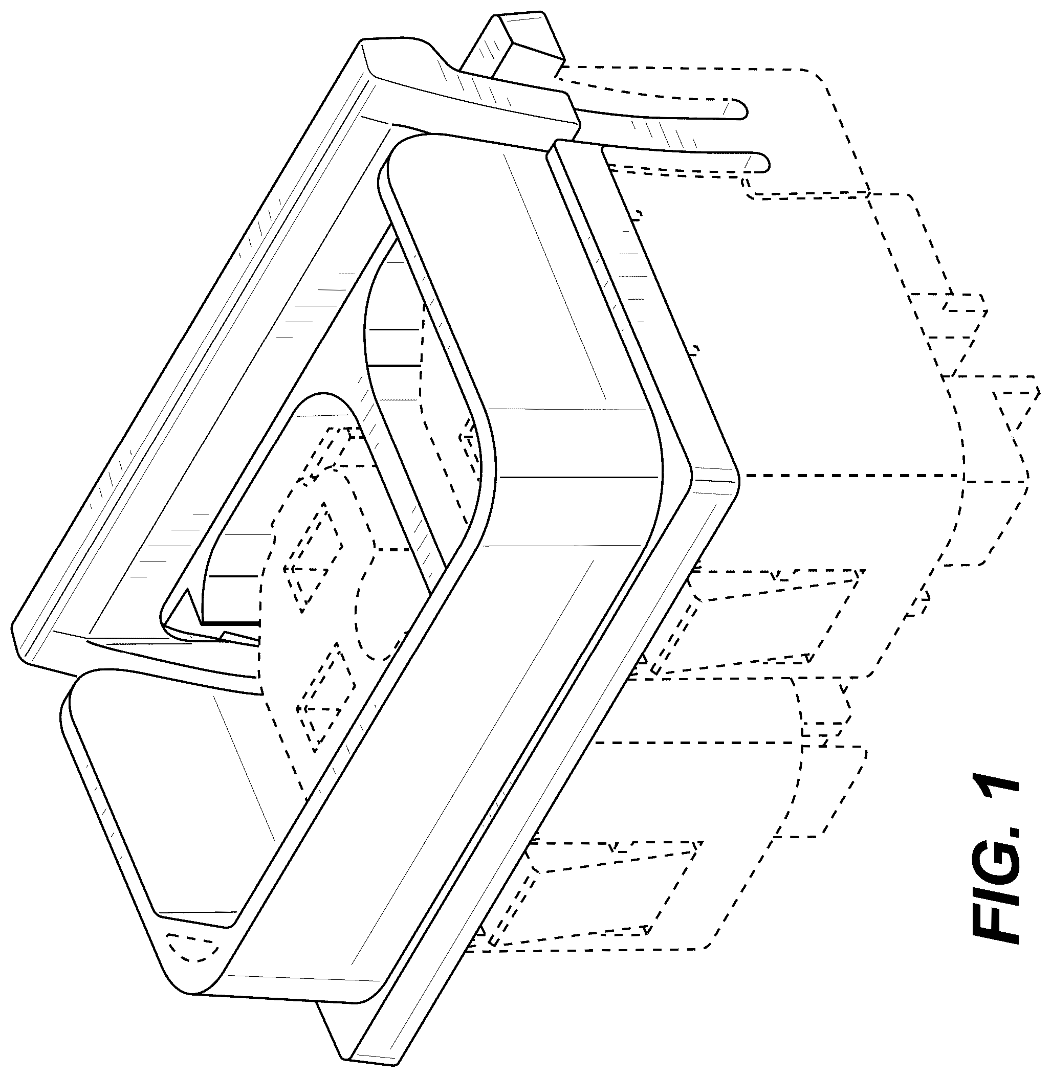 Patent USD1078650 Figure 1 – Electrical receptacle