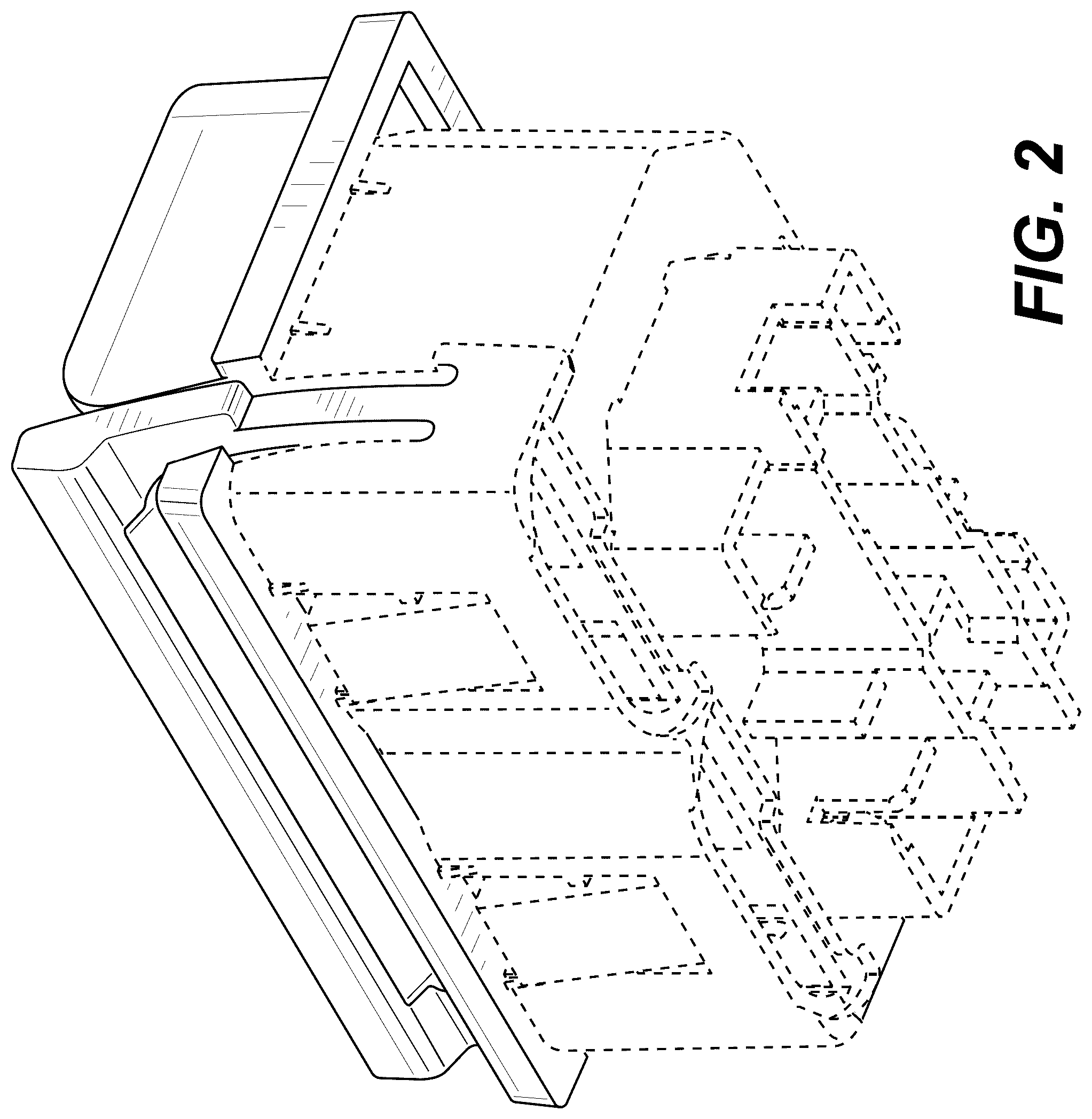 Patent USD1078650 Figure 2 – Electrical receptacle