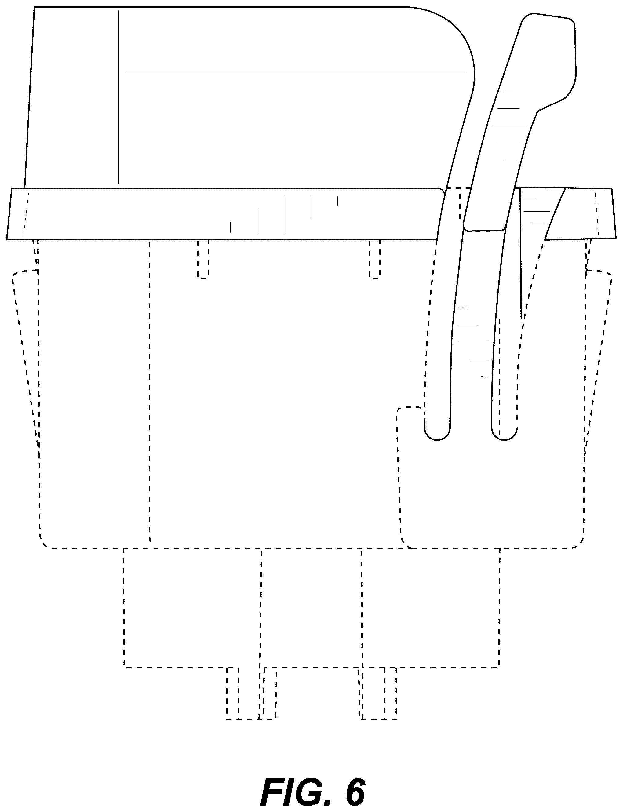 Patent USD1078650 Figure 6 – Electrical receptacle