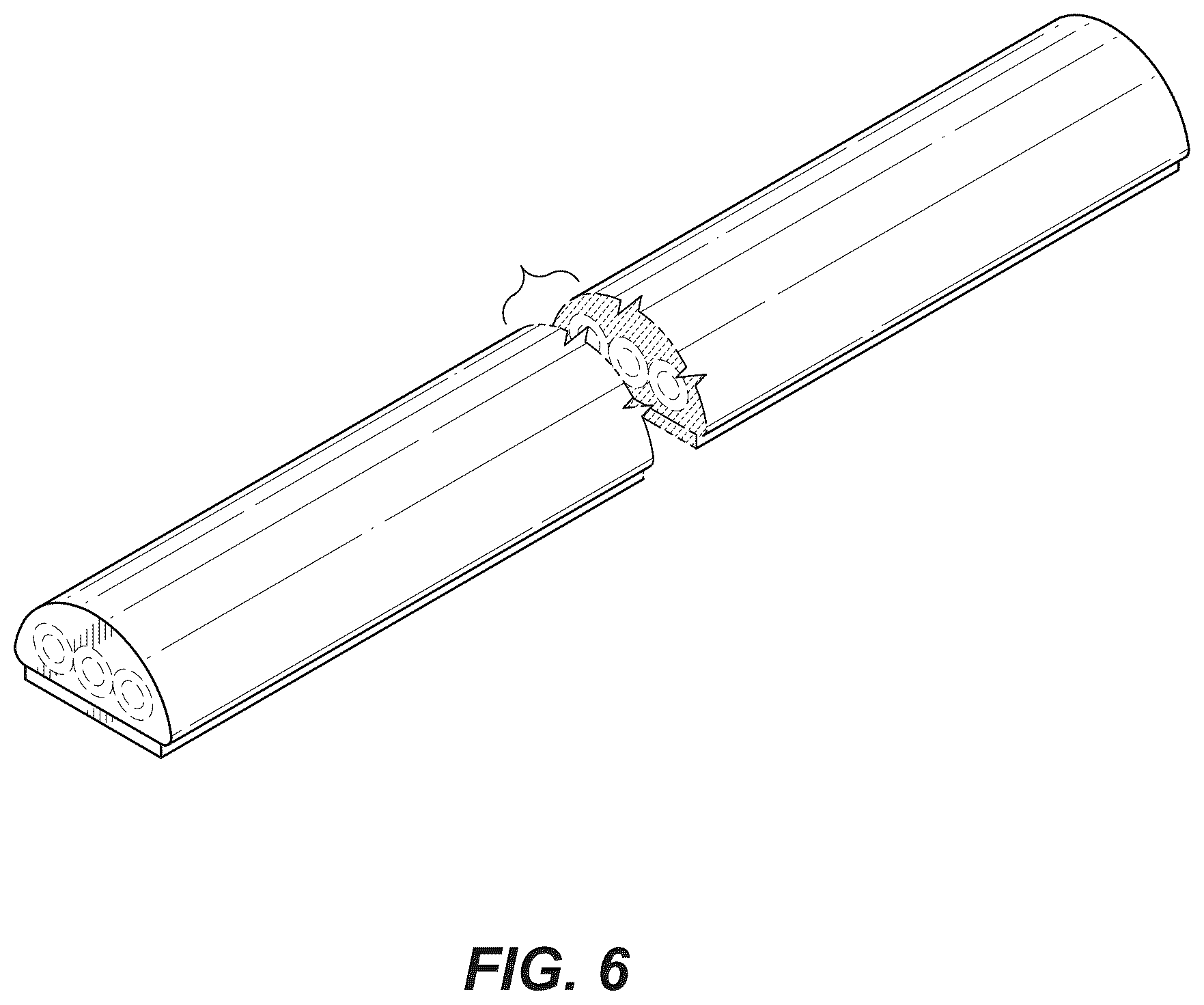 Patent USD1078651 Figure 4 – Extension cord