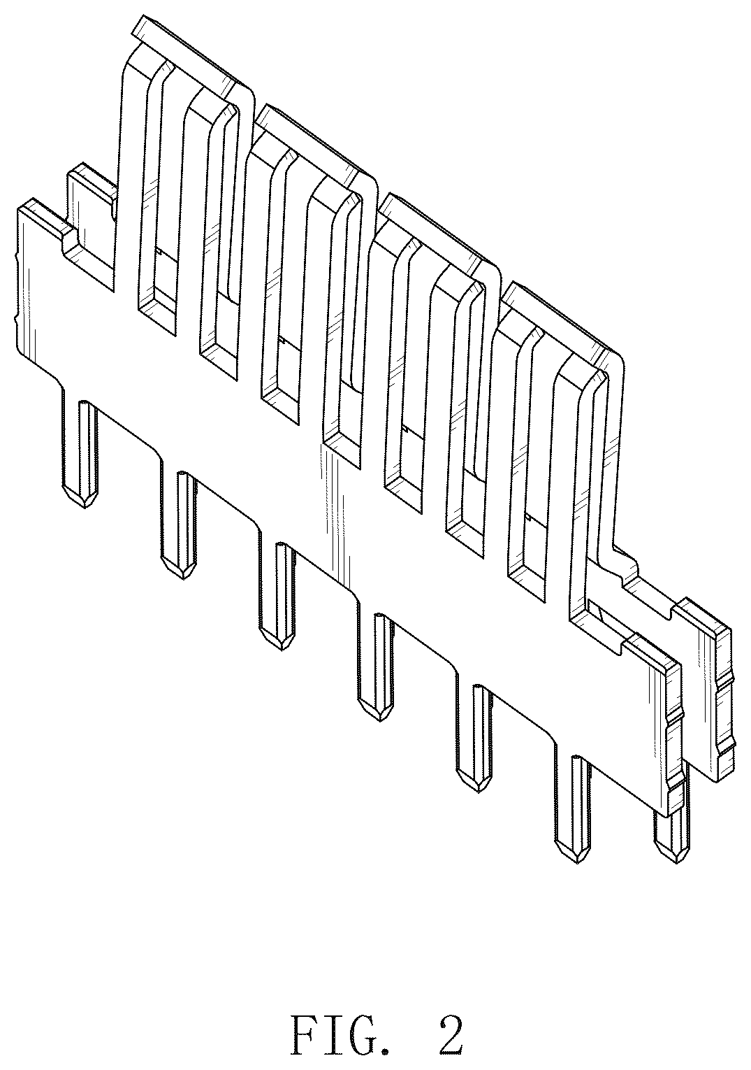 Patent USD1078655 Figure 2 – Upright power terminal