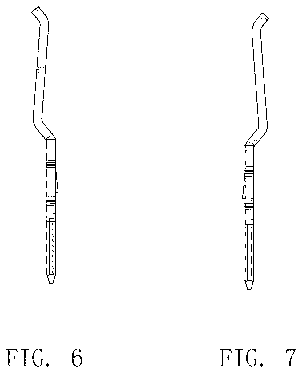 Patent USD1078655 Figure 6 – Upright power terminal