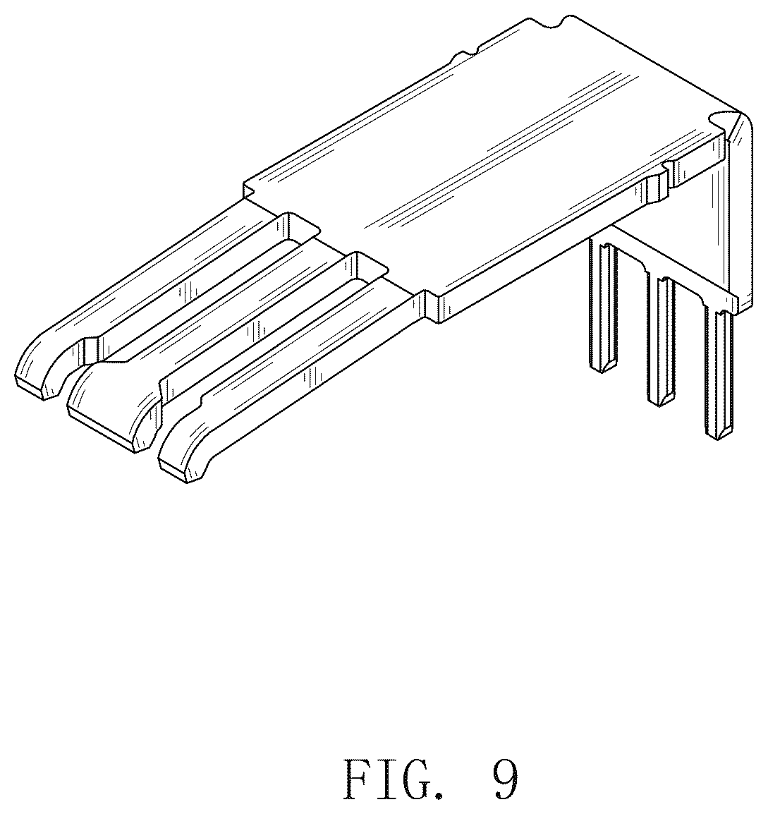 Patent USD1078656 Figure 7 – Upright power terminal
