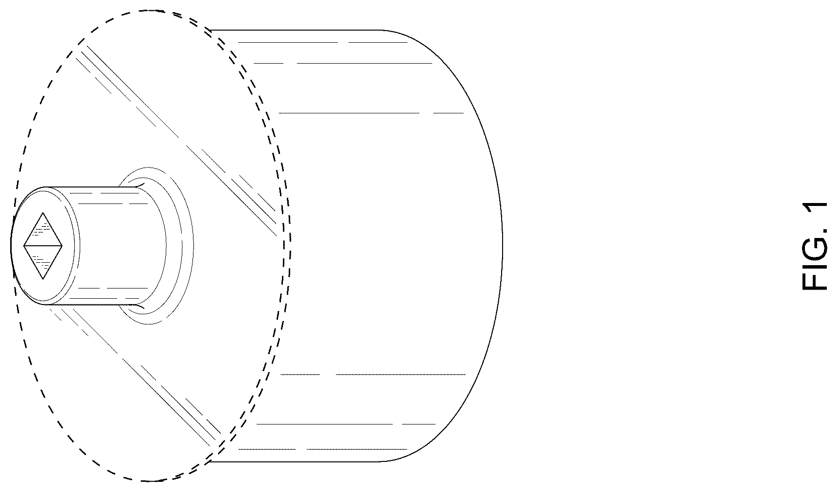 Patent USD1078657 Figure 1 – Electrical pipe lock ring adapter with socket