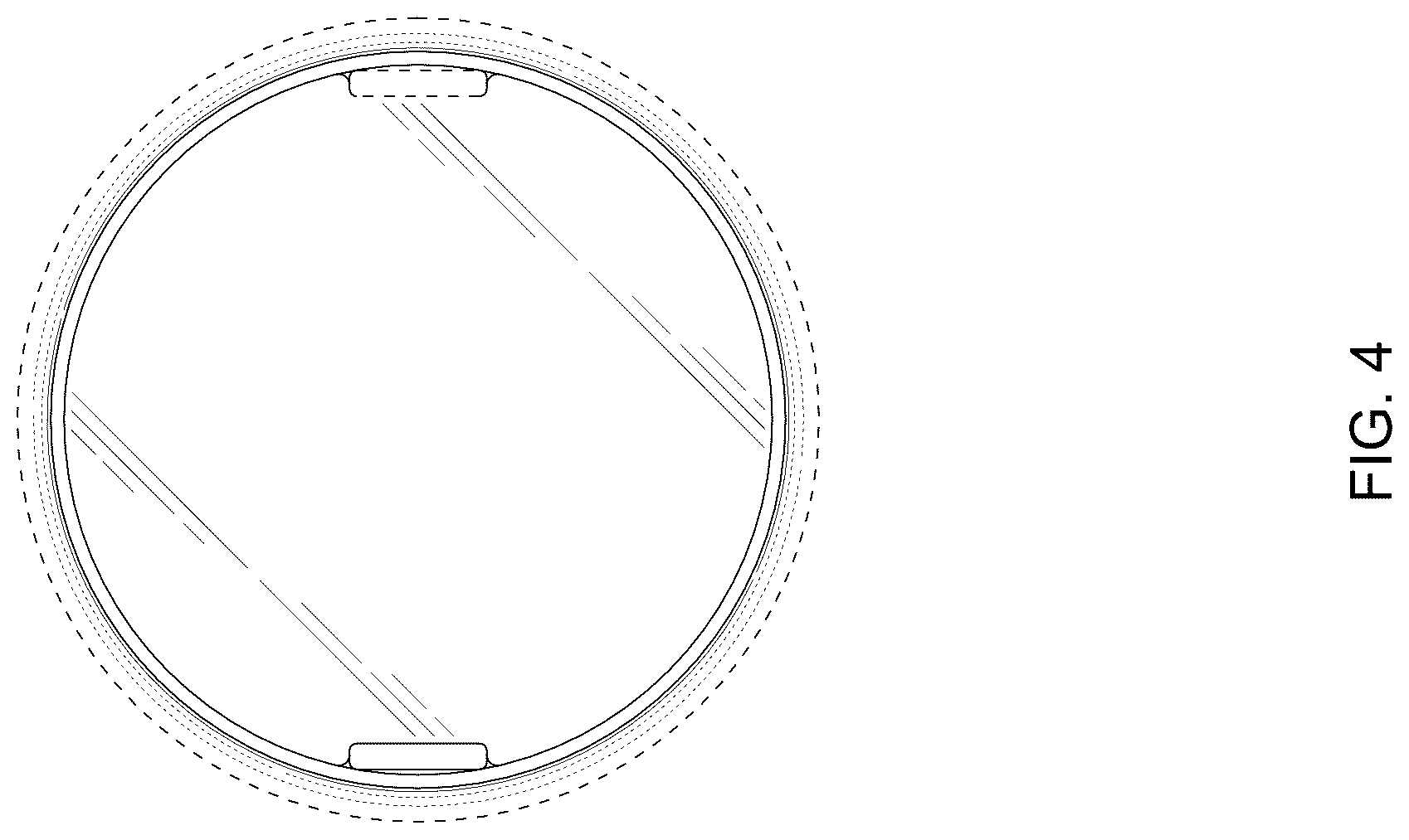 Patent USD1078657 Figure 4 – Electrical pipe lock ring adapter with socket