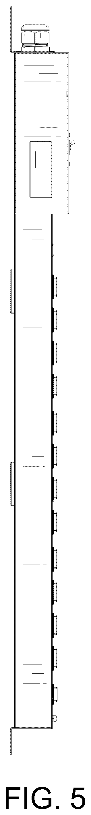 Patent USD1078666 Figure 5 – Power distribution unit