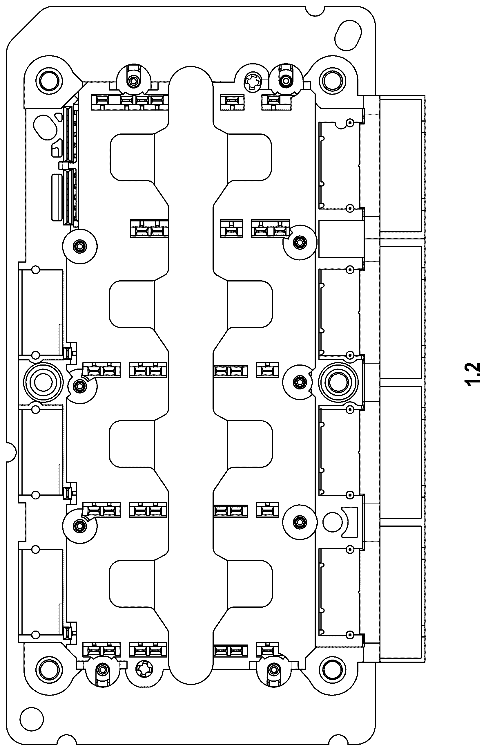 Patent USD1078668 Figure 2 – Semiconductor power module for vehicles