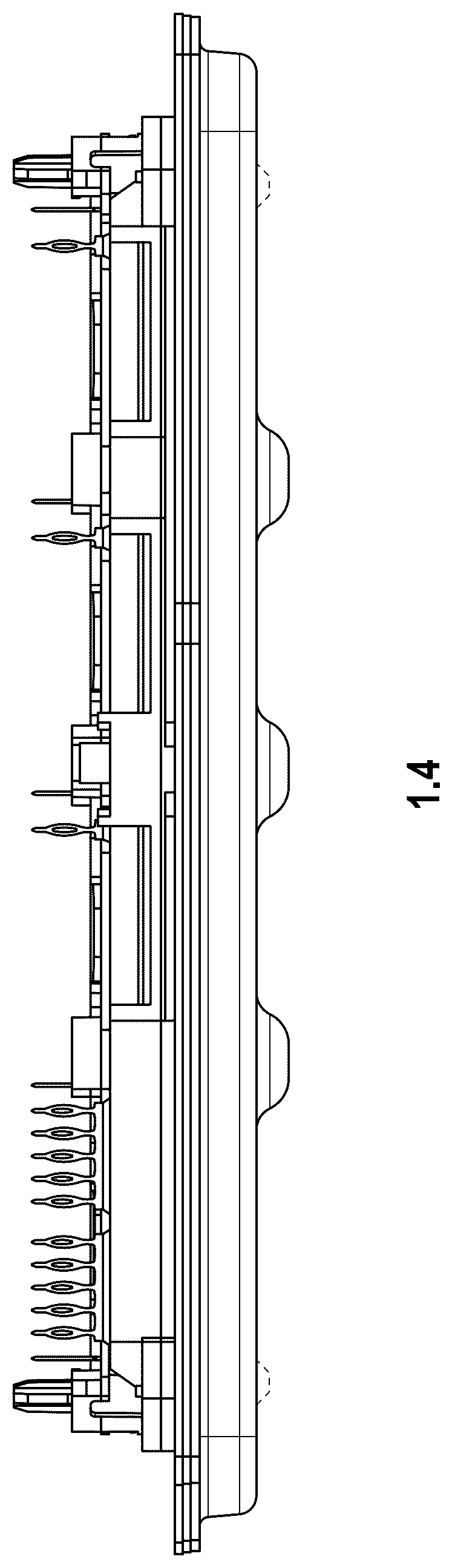 Patent USD1078668 Figure 4 – Semiconductor power module for vehicles