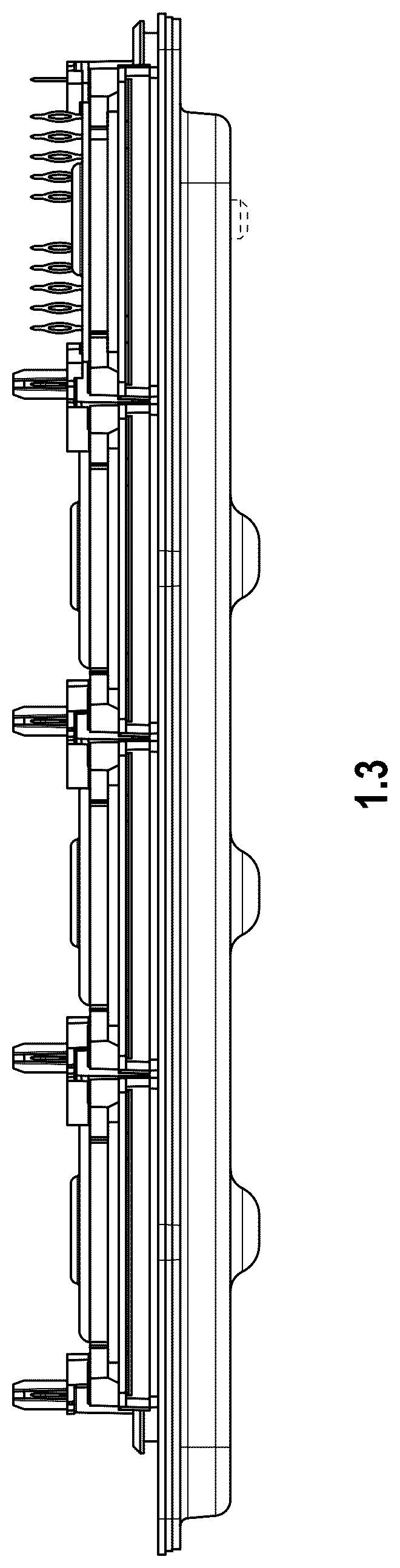 Patent USD1078669 Figure 3 – Semiconductor power module for vehicles