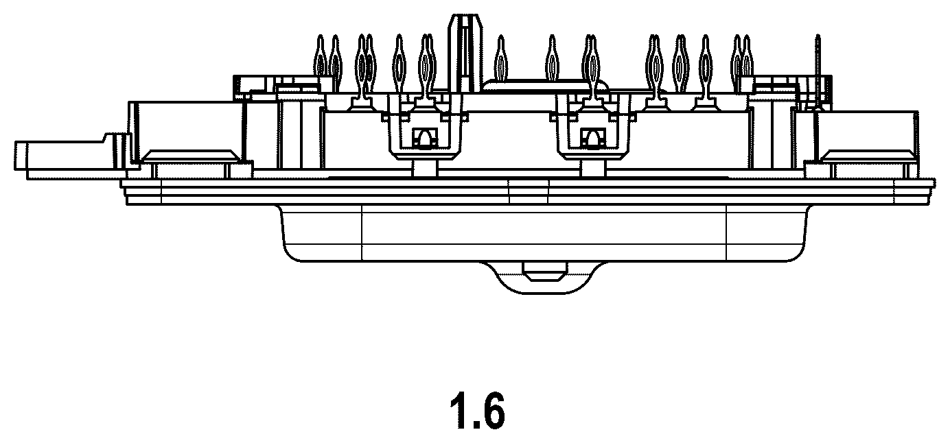 Patent USD1078669 Figure 6 – Semiconductor power module for vehicles