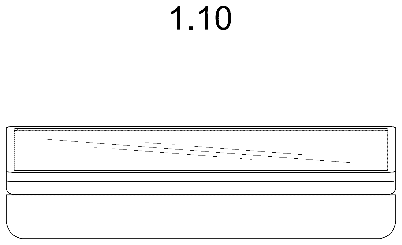 Patent USD1078672 Figure 3 – Television receiver