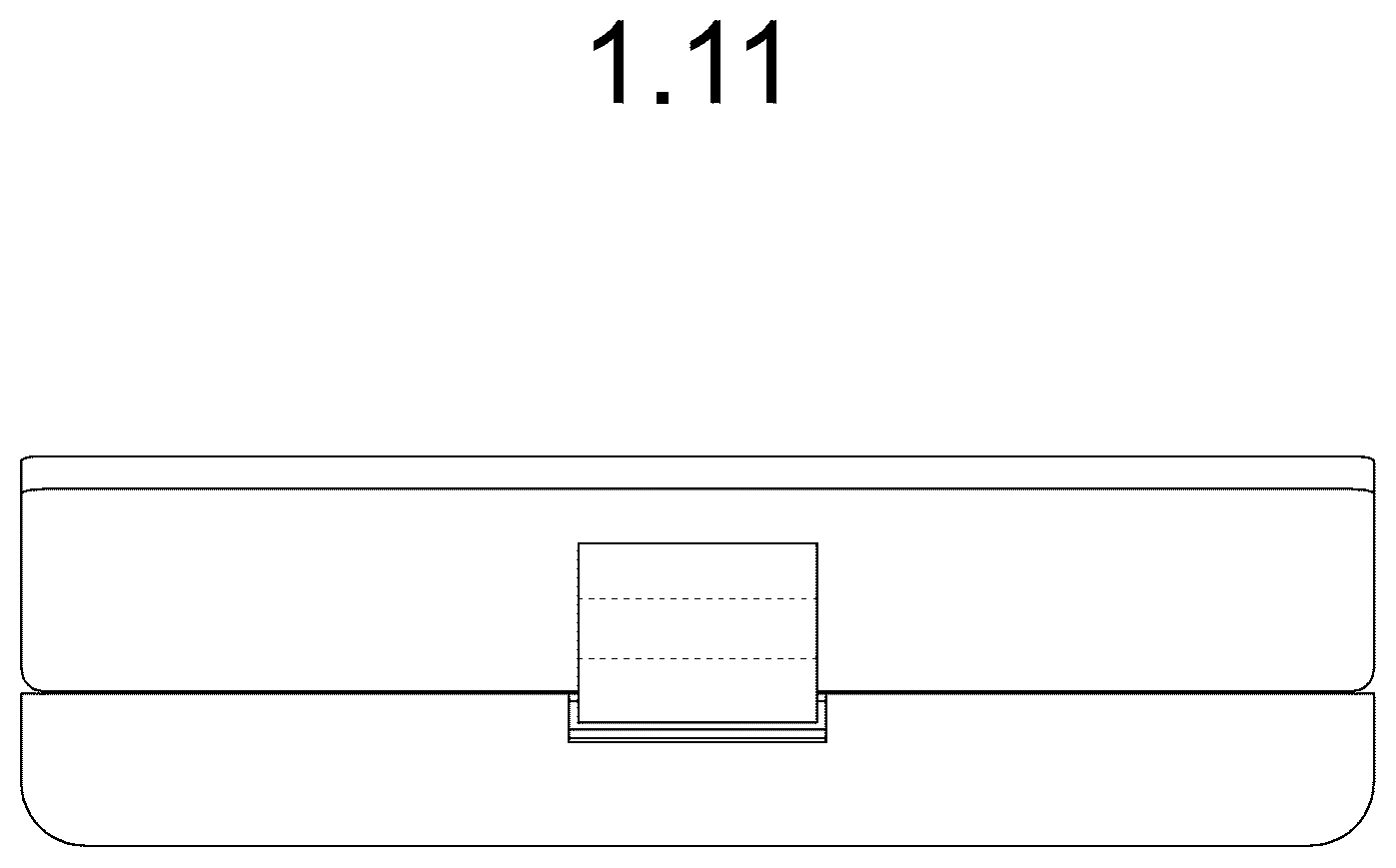 Patent USD1078672 Figure 4 – Television receiver